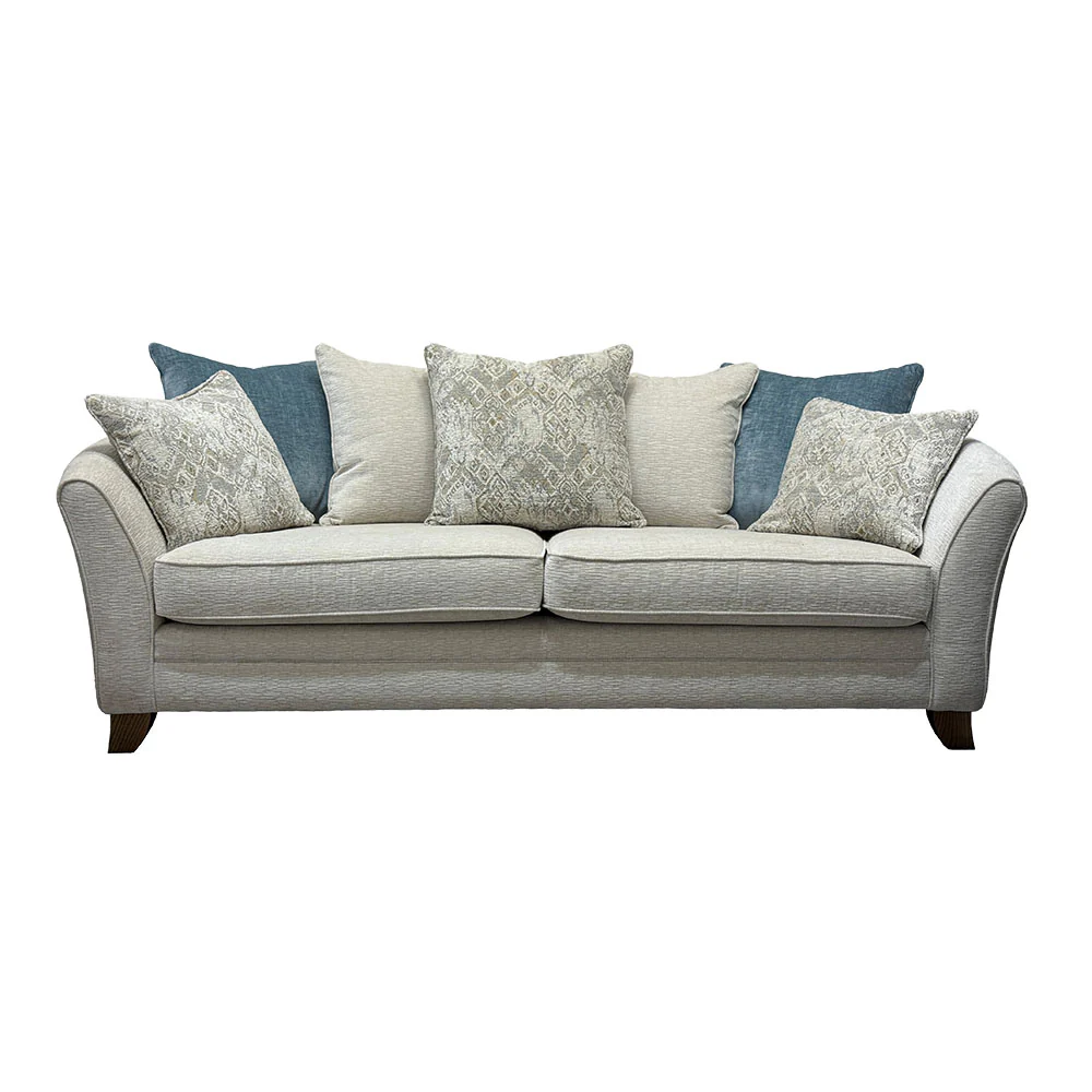 Eden 3 Seater Sofa Pillow Back - 3 Seater Sofa Pillow Back Fabric