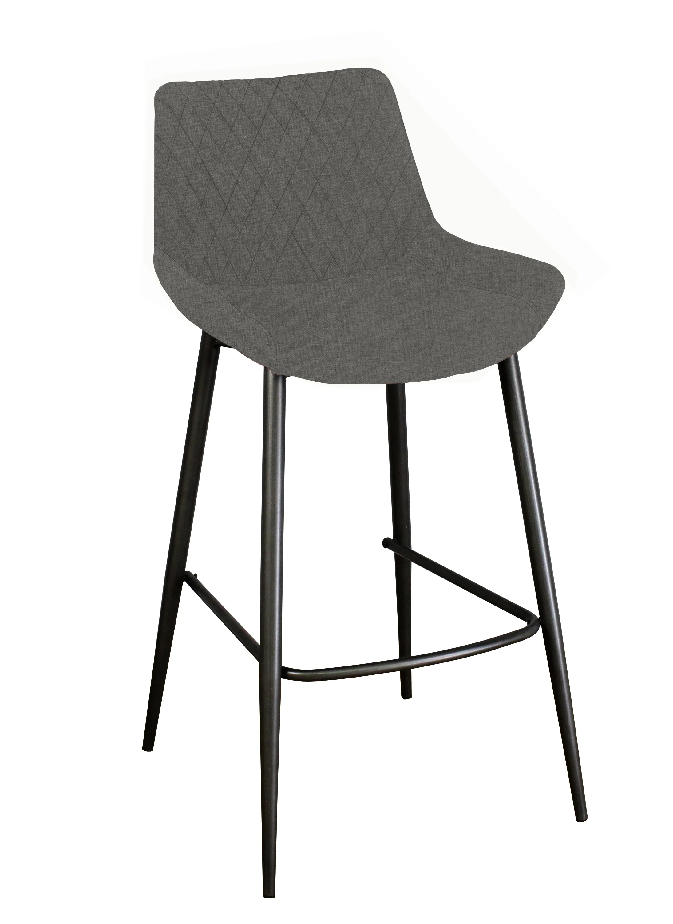 Ace Pair of Shadow Grey Bar Stools - Bar Stool - Pair Shadow Grey - Image 2