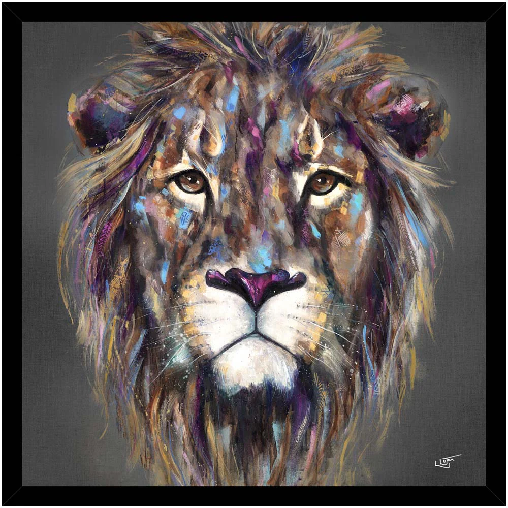 Akiki Framed Print - DISC Akiki Framed Print 48.5x48.5CM