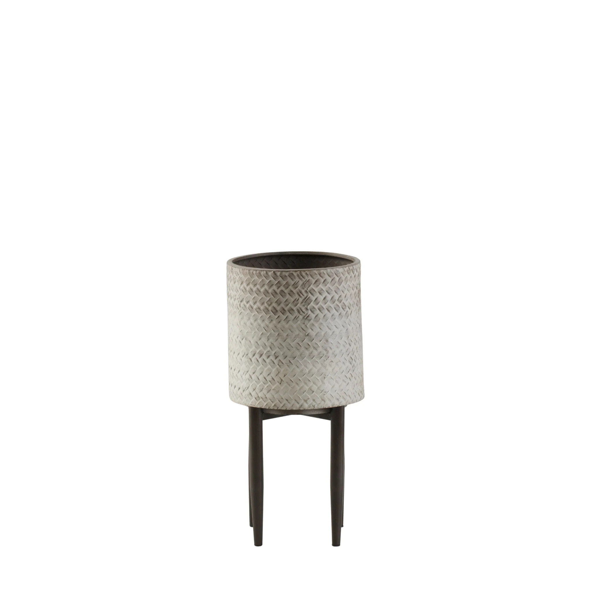 Albion Metal Planter - Albion Metal Planter Small - Image 3
