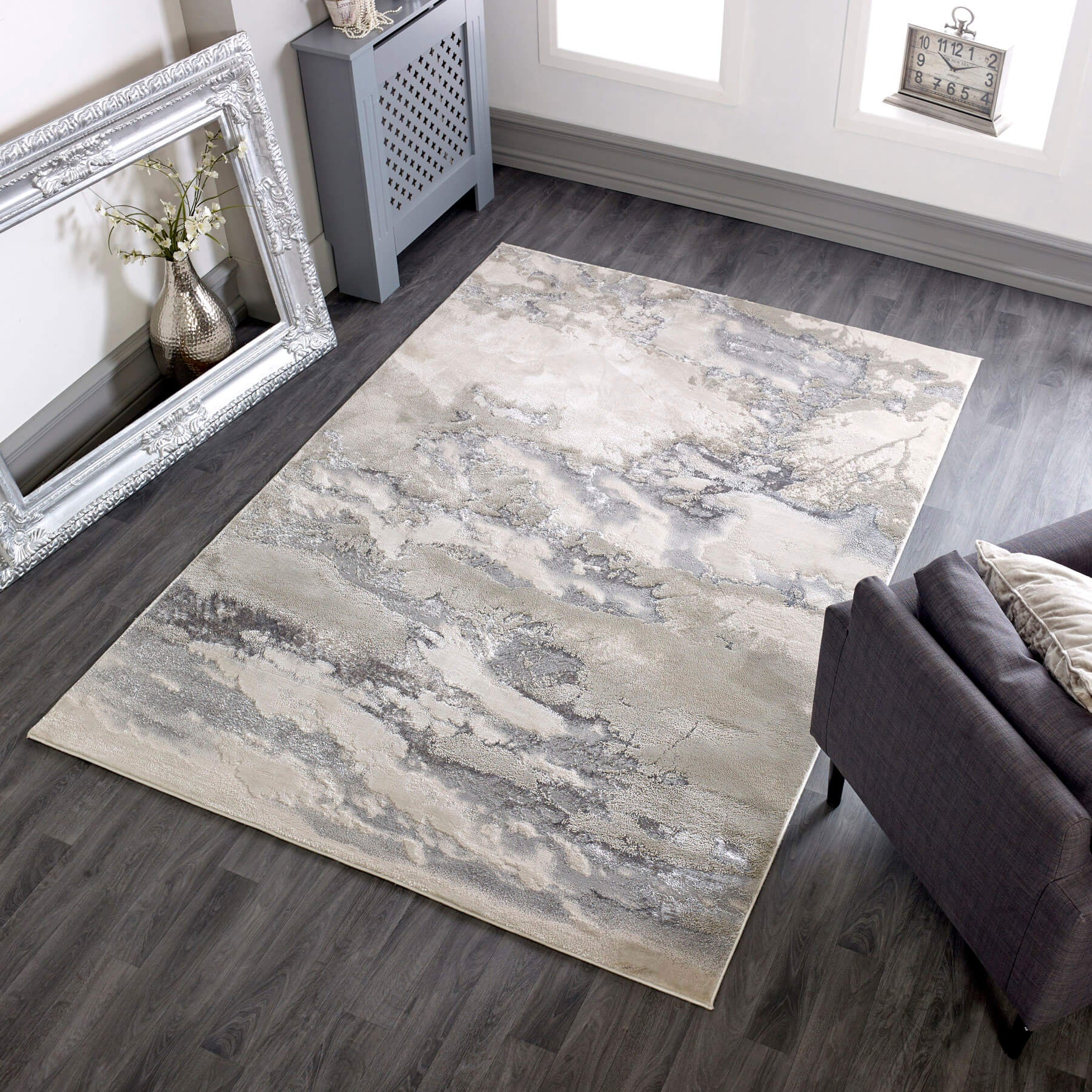 Amelia Cloud Rug - AU02 Cloud - 120cm x 170cm - Image 2