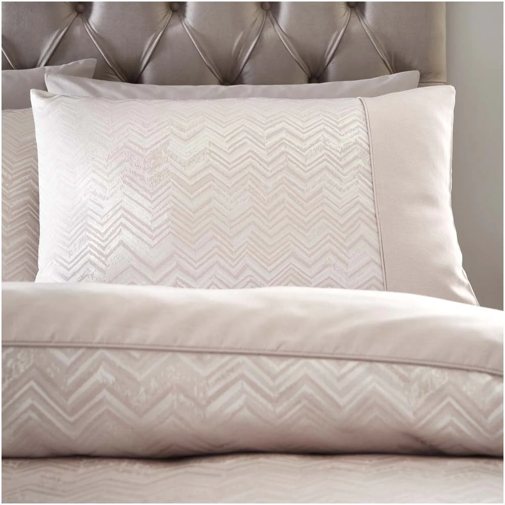 Antibes Pink Duvet Cover Set - Antibes Duvet Set Pink Double - Image 2