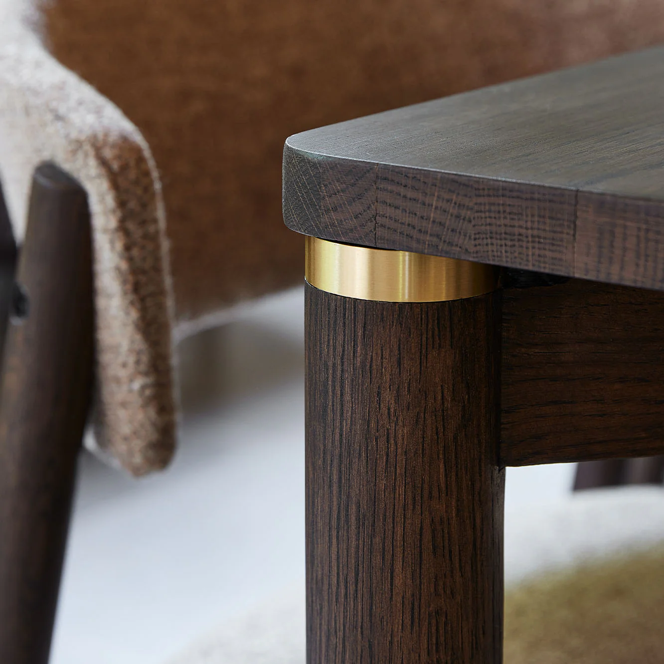 Antigua Dining Table - 180cm Dining Table Espresso Oil - Image 5