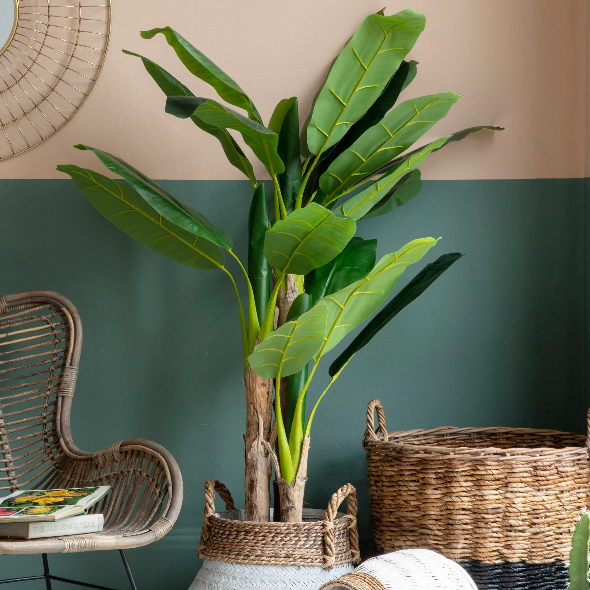 Artificial Banana Palm - Banana Palm Large 203CM