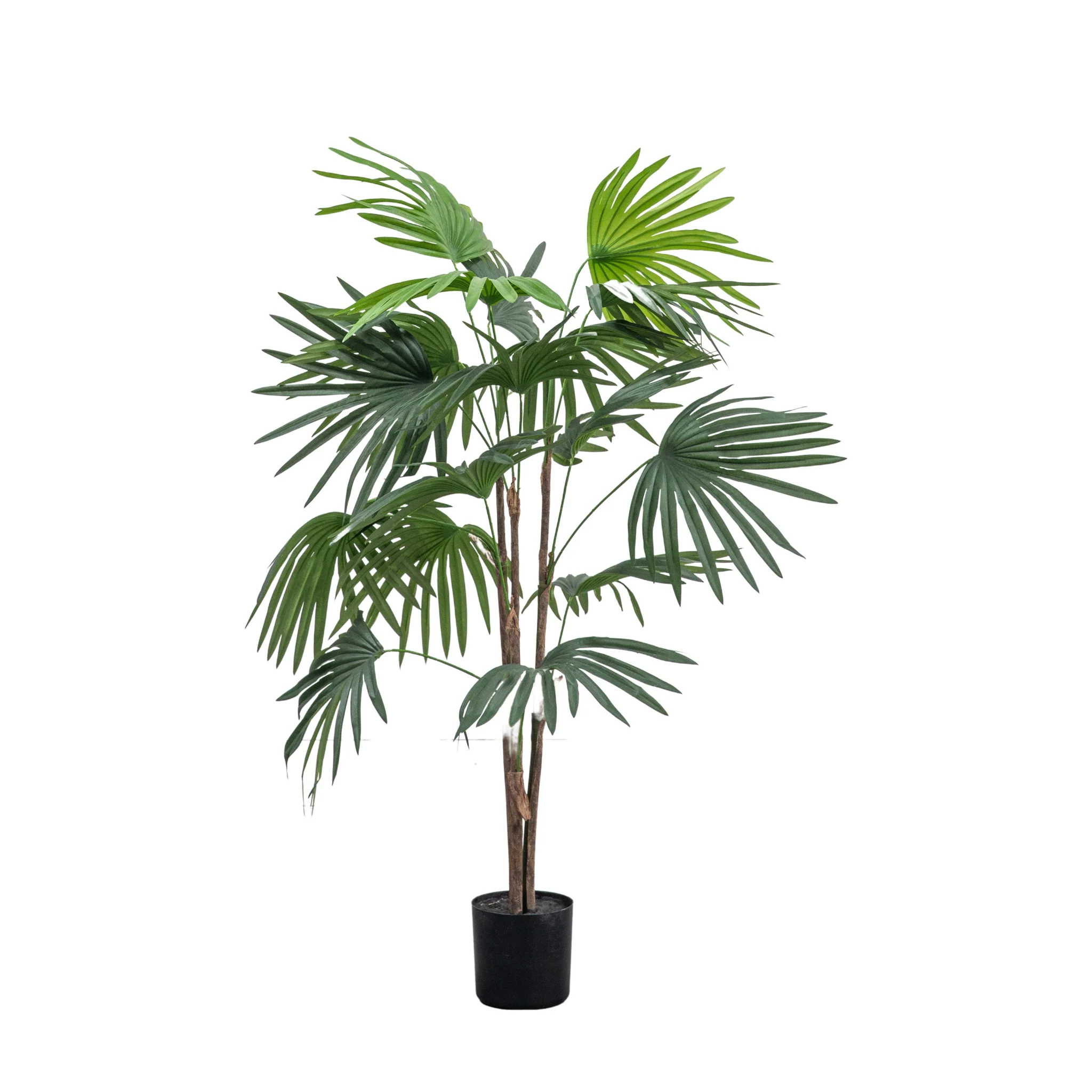 Artificial Chinese Fan Palm Small - Chinese Fan Palm Small 117CM - Image 3
