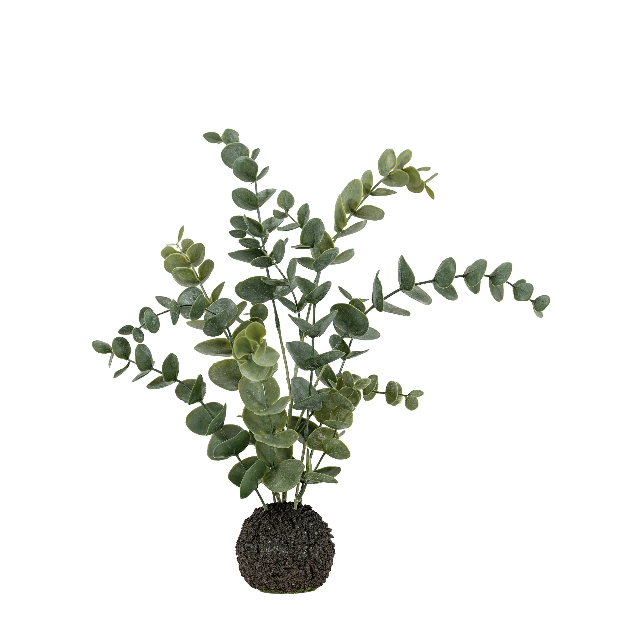 Artificial Eucalyptus in Green Soil - Eucalyptus in Soil Dusky Green 25X46CM - Image 4