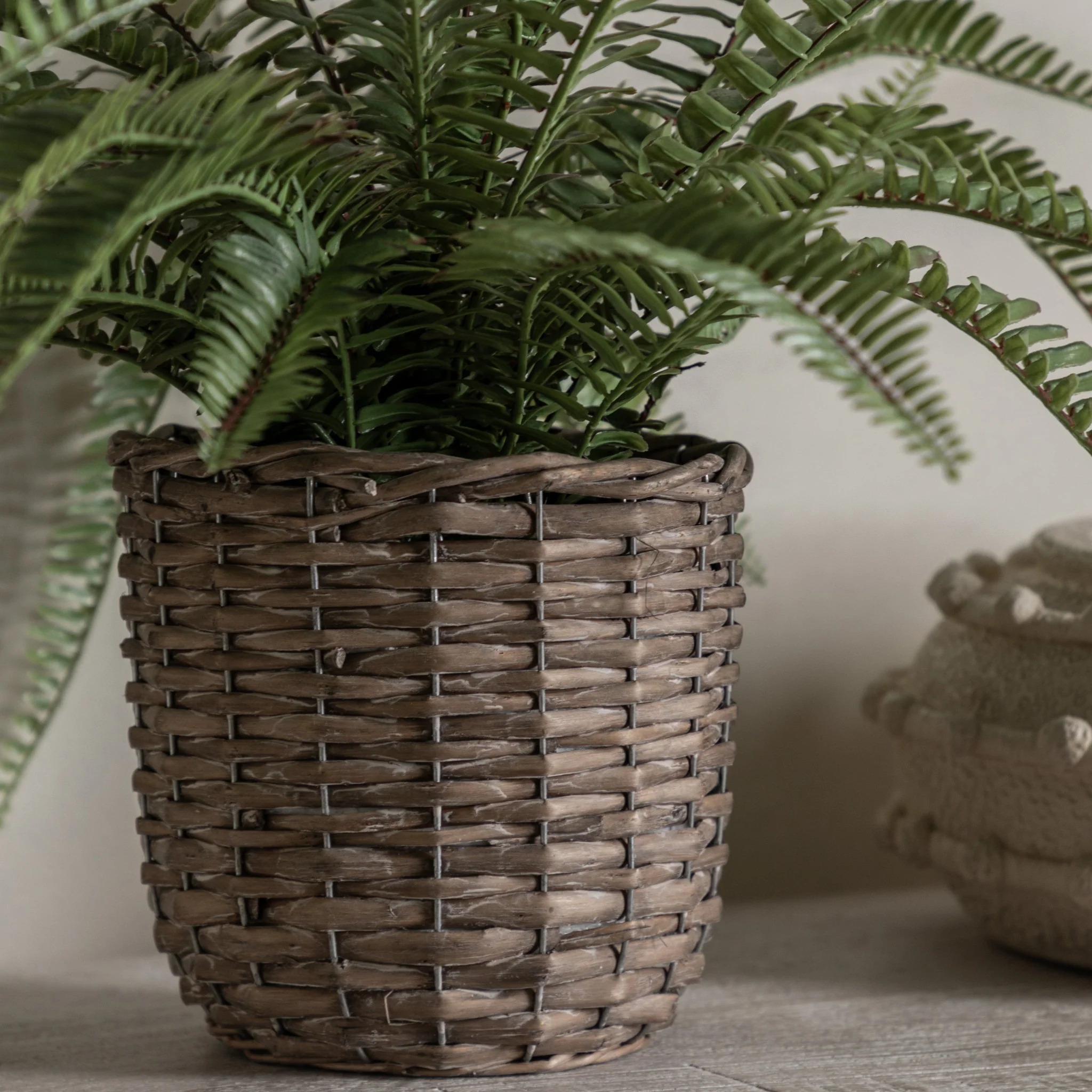 Artificial Potted Fern Plant Small - Potted Fern Plant 81CM - Image 2