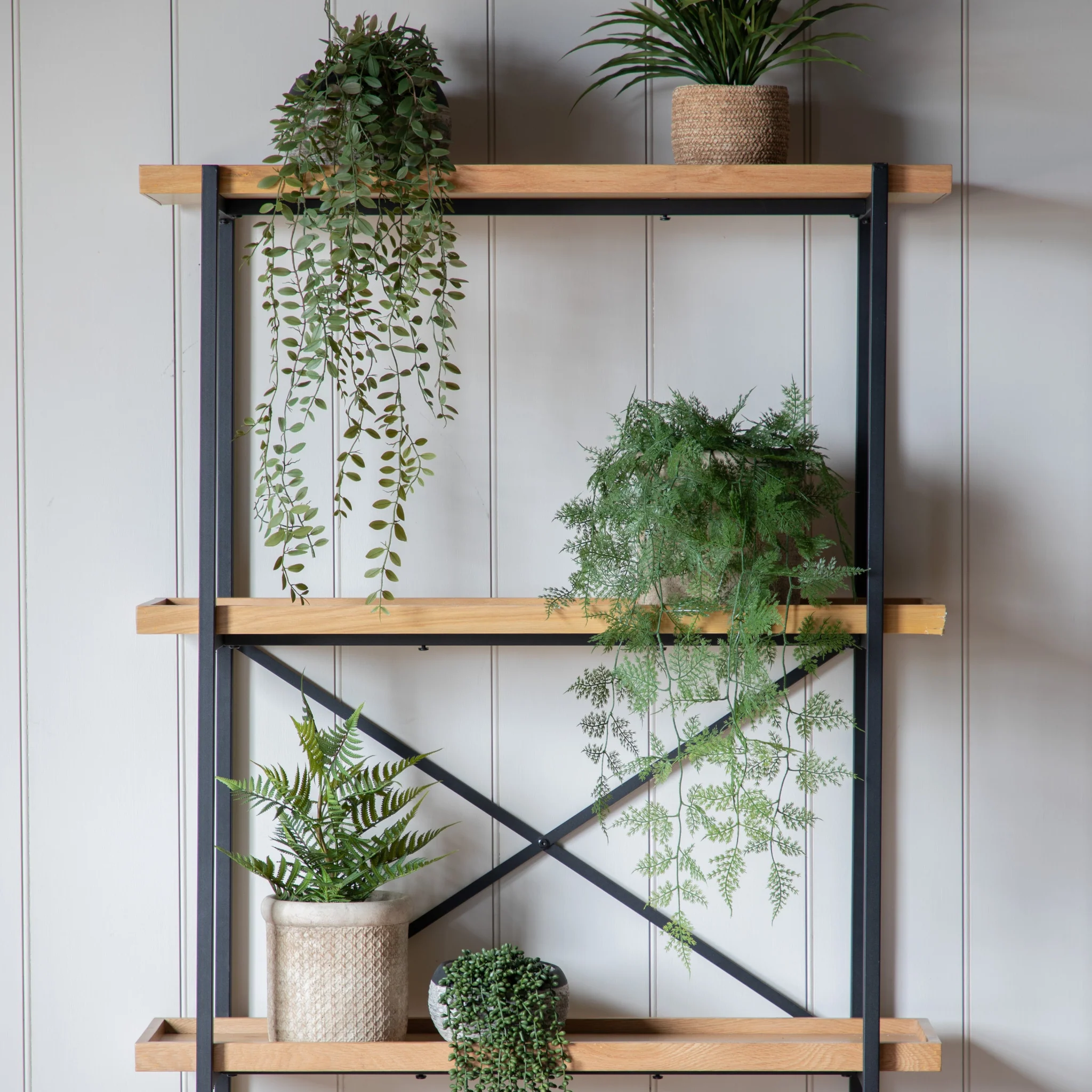 Artificial Trailing Wood Fern In Soil - Trailing Wood Fern in Soil Green 61CM - Image 3