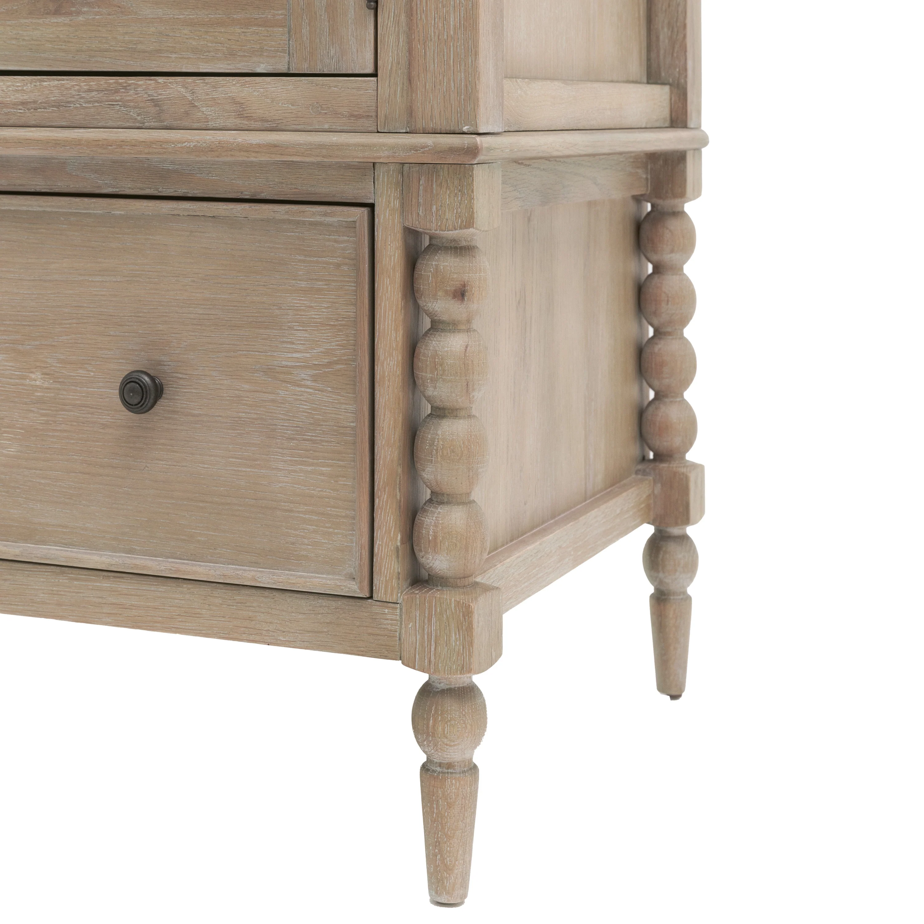 Artisan 2 Door 1 Drawer Wardrobe - 2 Door 1 Drawer Wardrobe Natural - Image 10