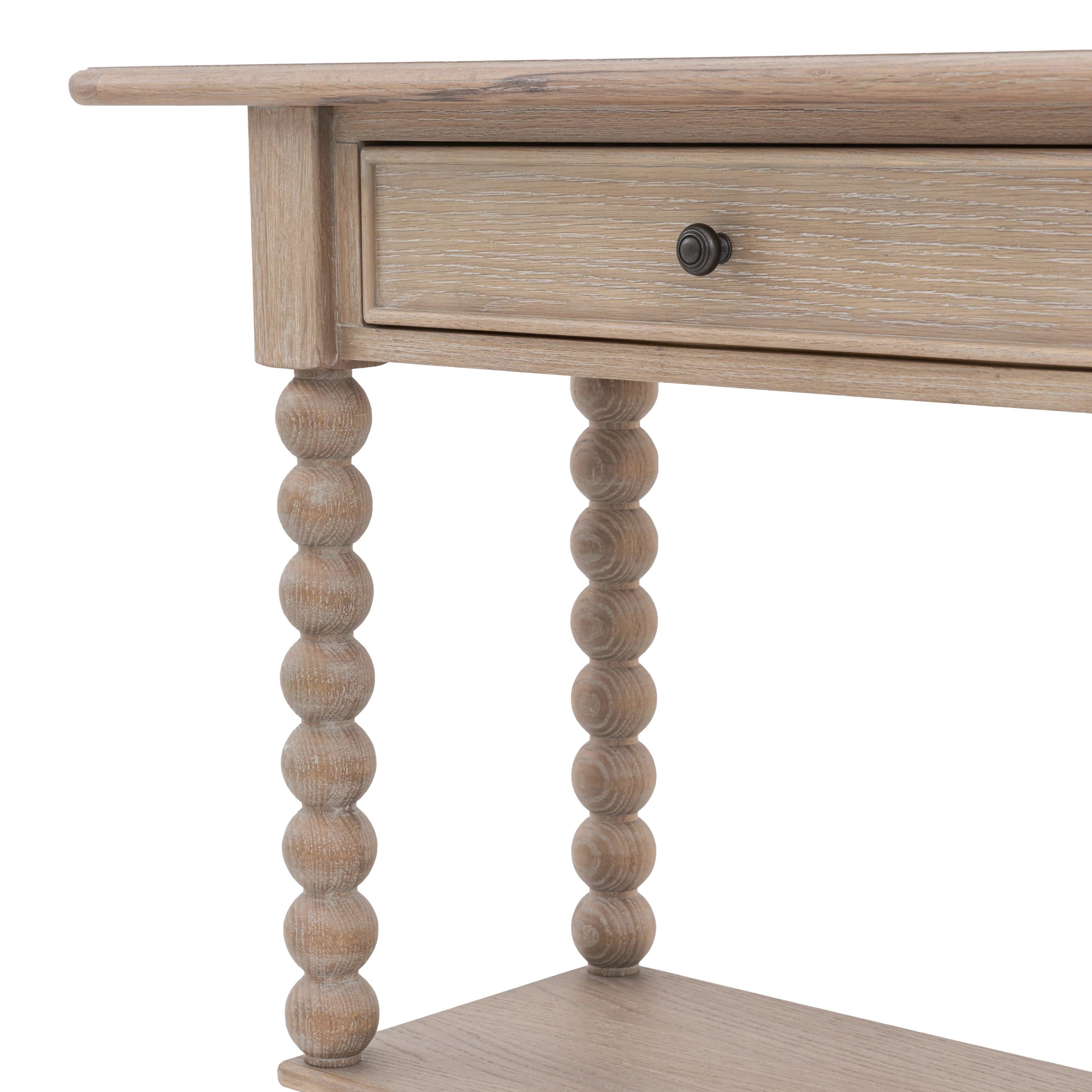 Artisan 2 Drawer Console Table - 2 Drawer Console Table Natural - Image 8