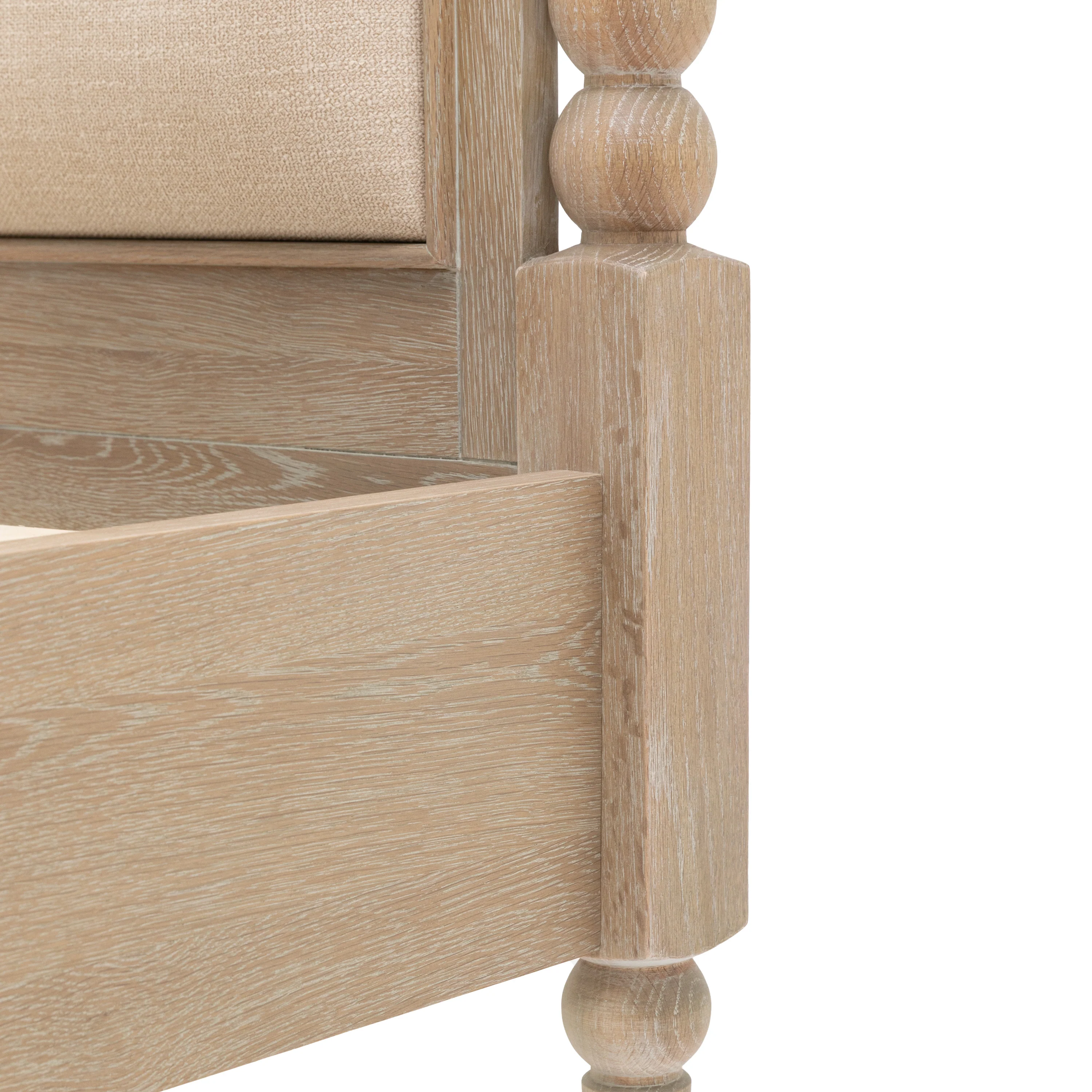 Artisan Natural Oak Bed - 6ft Bed Natural - Super King - Image 7