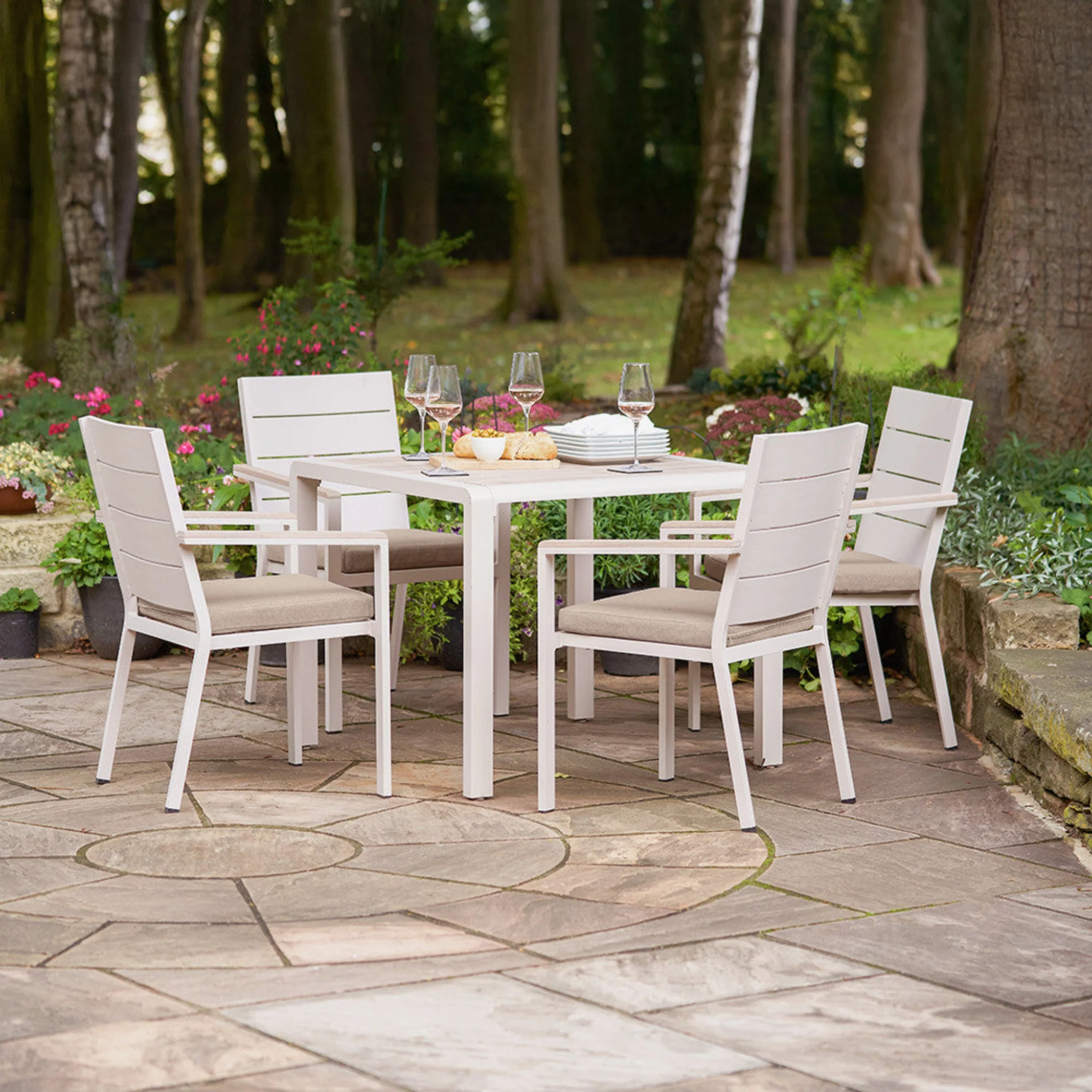 Aruba Outdoor 4 Seater Dining Set - Aruba 4 Seat Dining Set