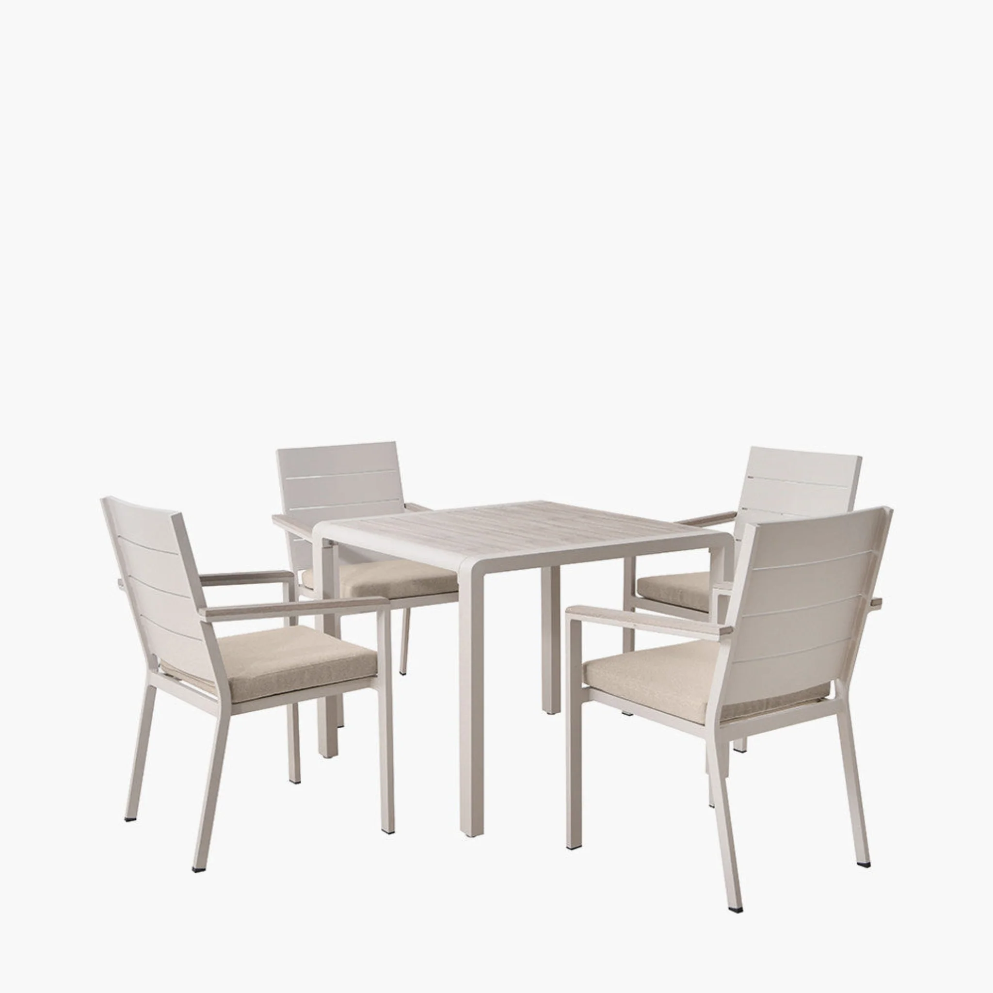 Aruba Outdoor 4 Seater Dining Set - Aruba 4 Seat Dining Set - Image 2