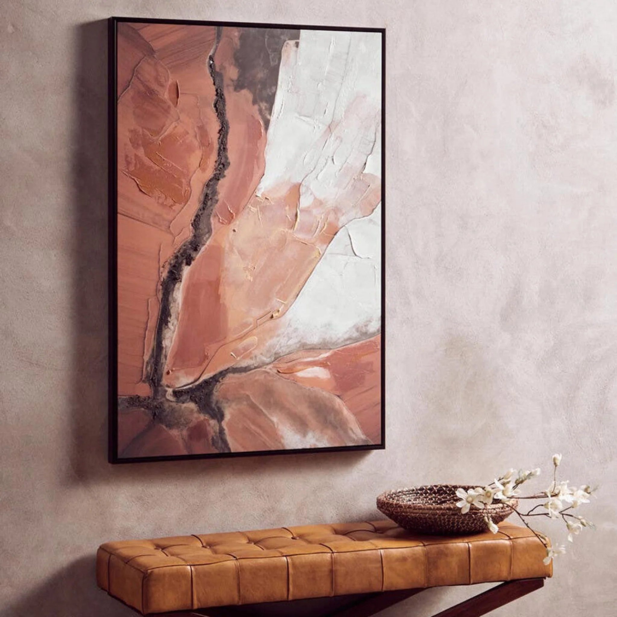 Astratto Multi Colour Abstract Textured Wall Art - Astratto Multi Colour Abstract Textured Wall Art