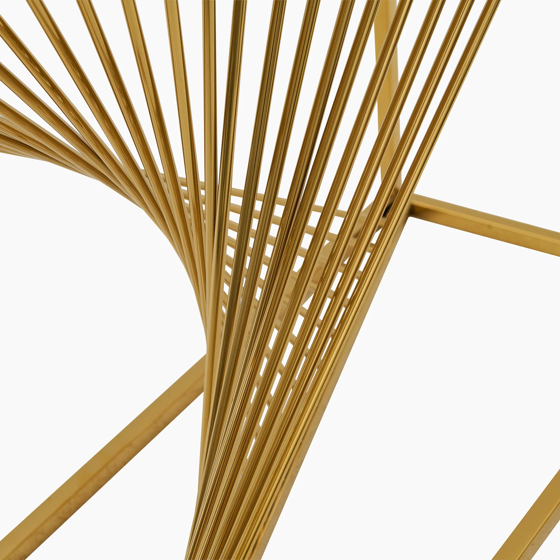 Atalanta Console Table - Console Table Sintered Stone / Chrome Gold - Image 4