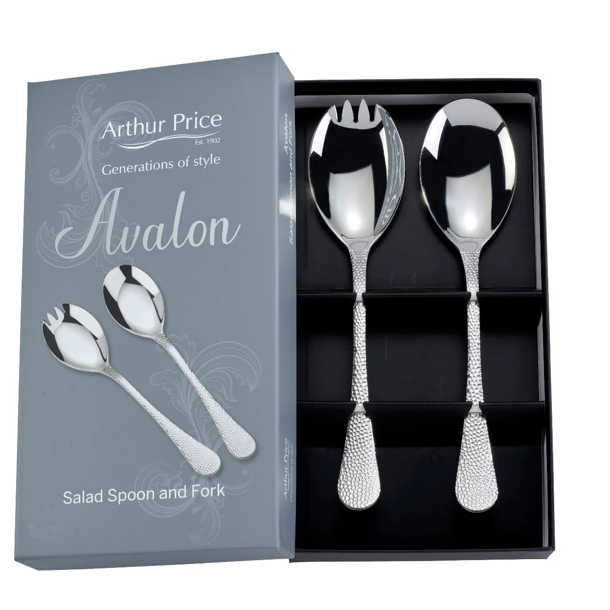 Avalon Pair Of Salad Servers - Avalon Pair Of Salad Servers