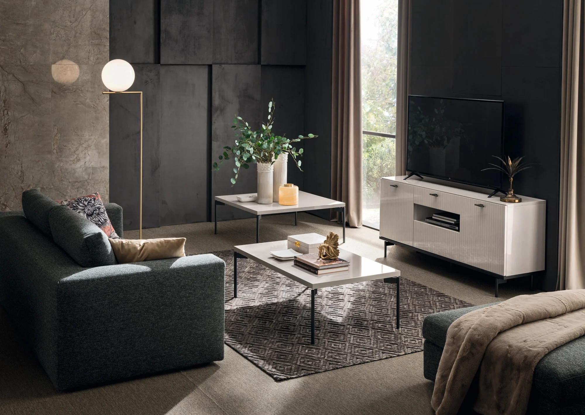 Aversa Coffee Table - Occasional Table 120 x 70 cm - Image 2