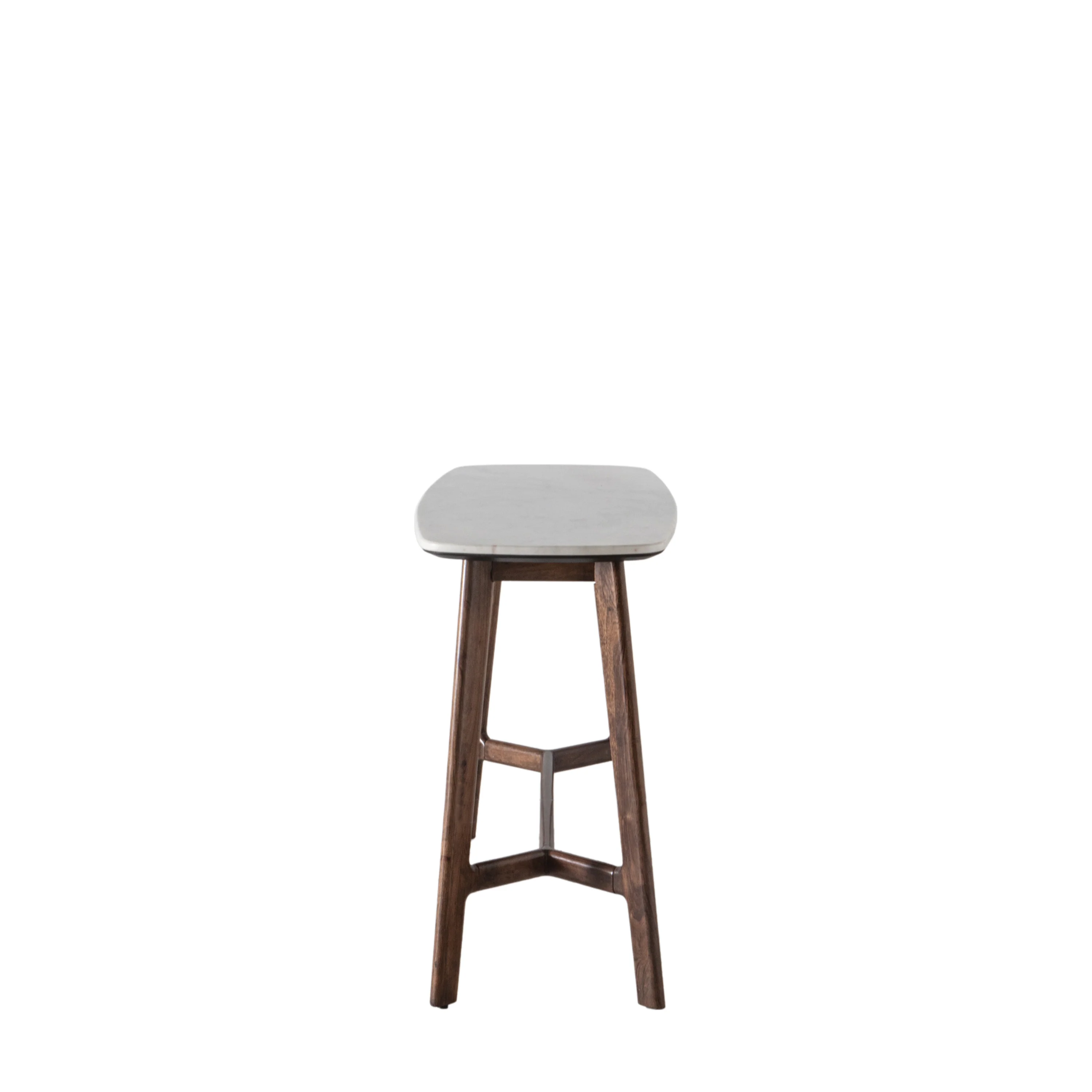 Barcelona Console Table - Console Table Dark Wood / Marble - Image 6
