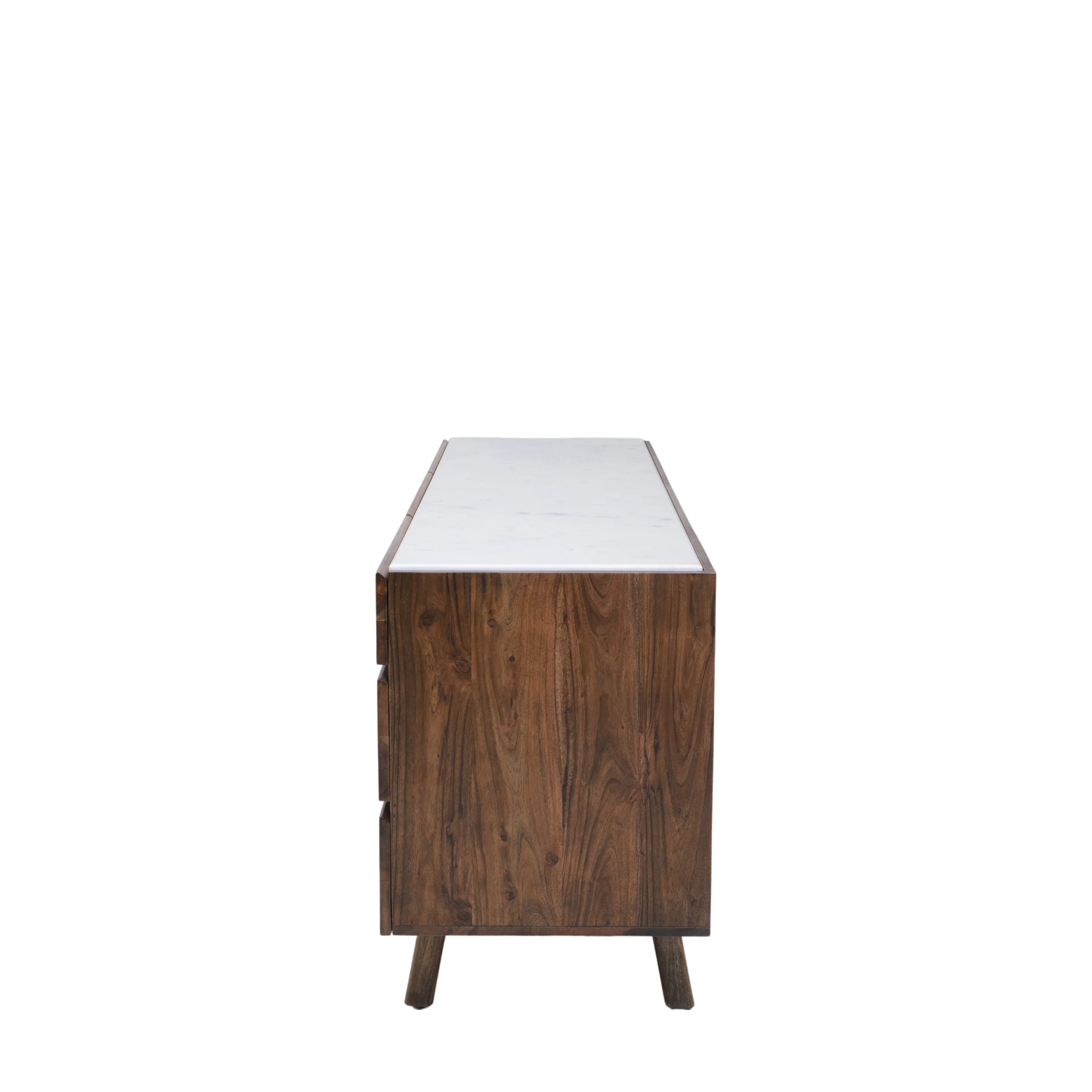 Barcelona Sideboard - Sideboard Dark Wood / Marble - Image 5