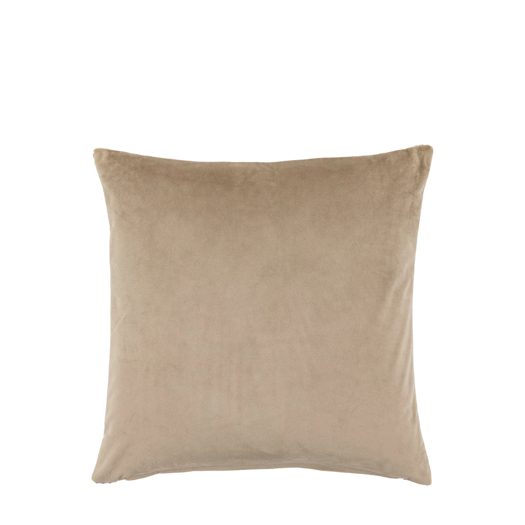 Basketweave Chenille Cream Cushion 2 Pack - Basketweave Chenille Cushion Cream 2pk - Image 3