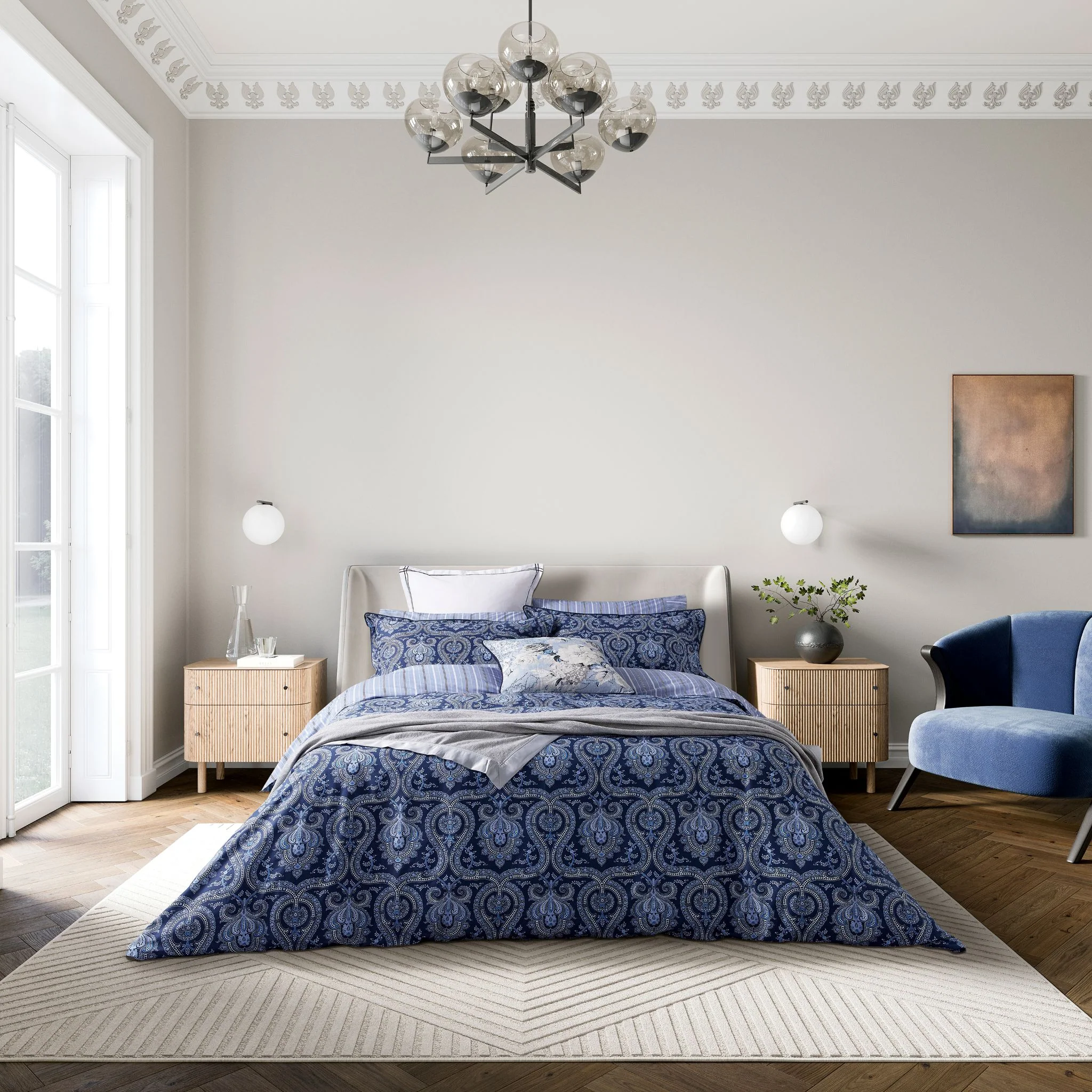 Bedeck Of Belfast Ellis Duvet Set - Ellis Duvet Set Super King