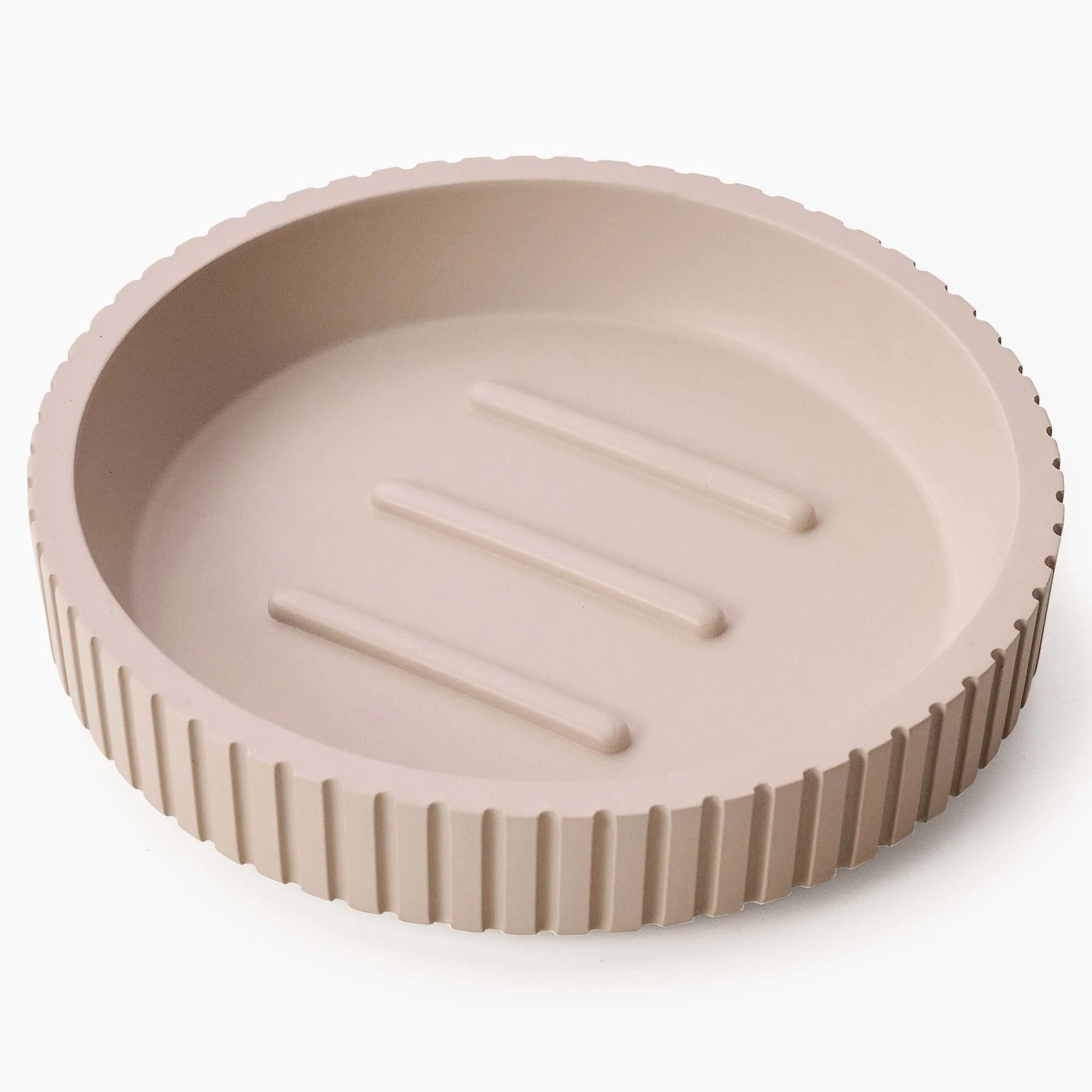 Berkeley Beigue Soap Dish - Berkeley Soap Dish Almond - Image 2