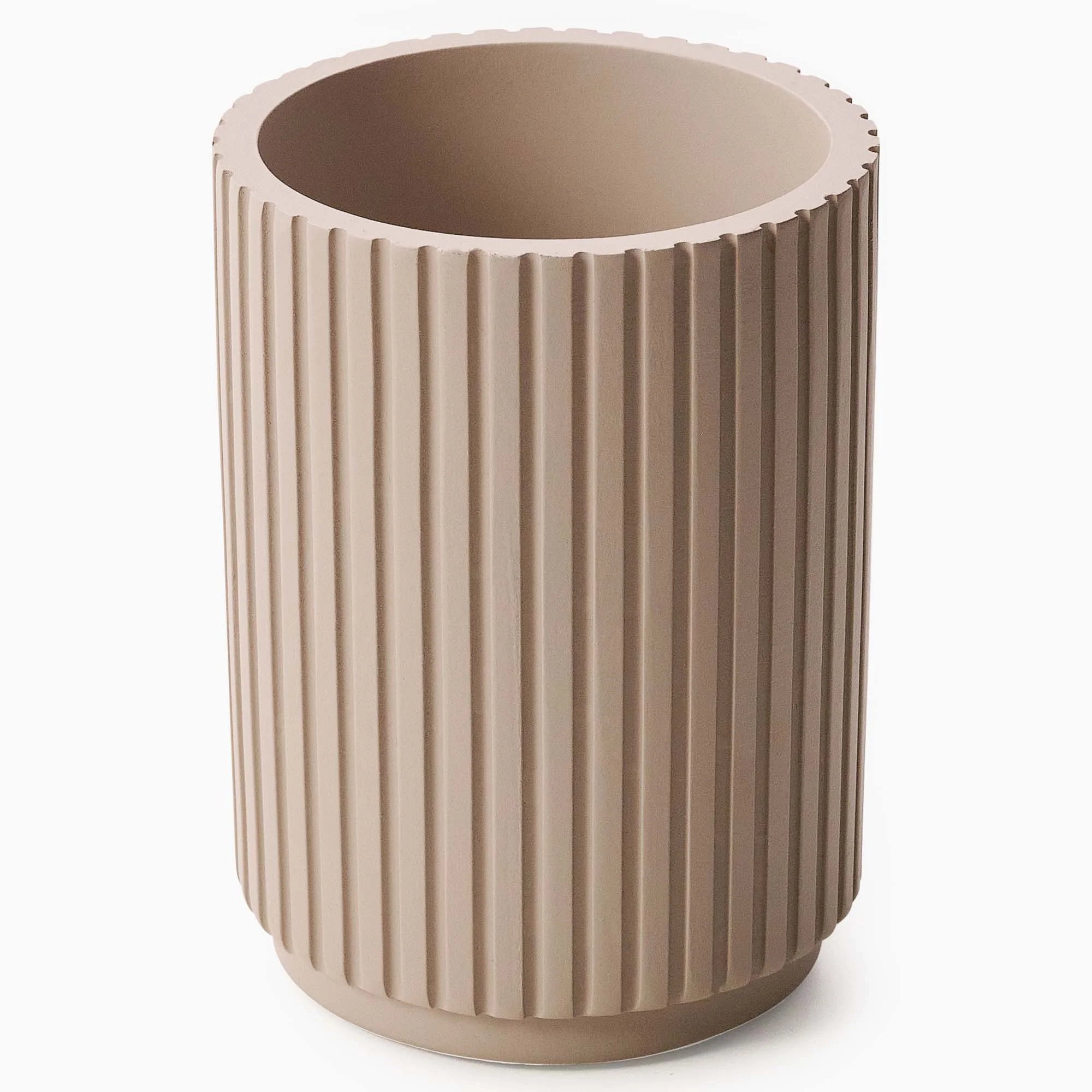 Berkeley Beige Toothbrush Holder - Berkeley Tumbler Almond - Image 2