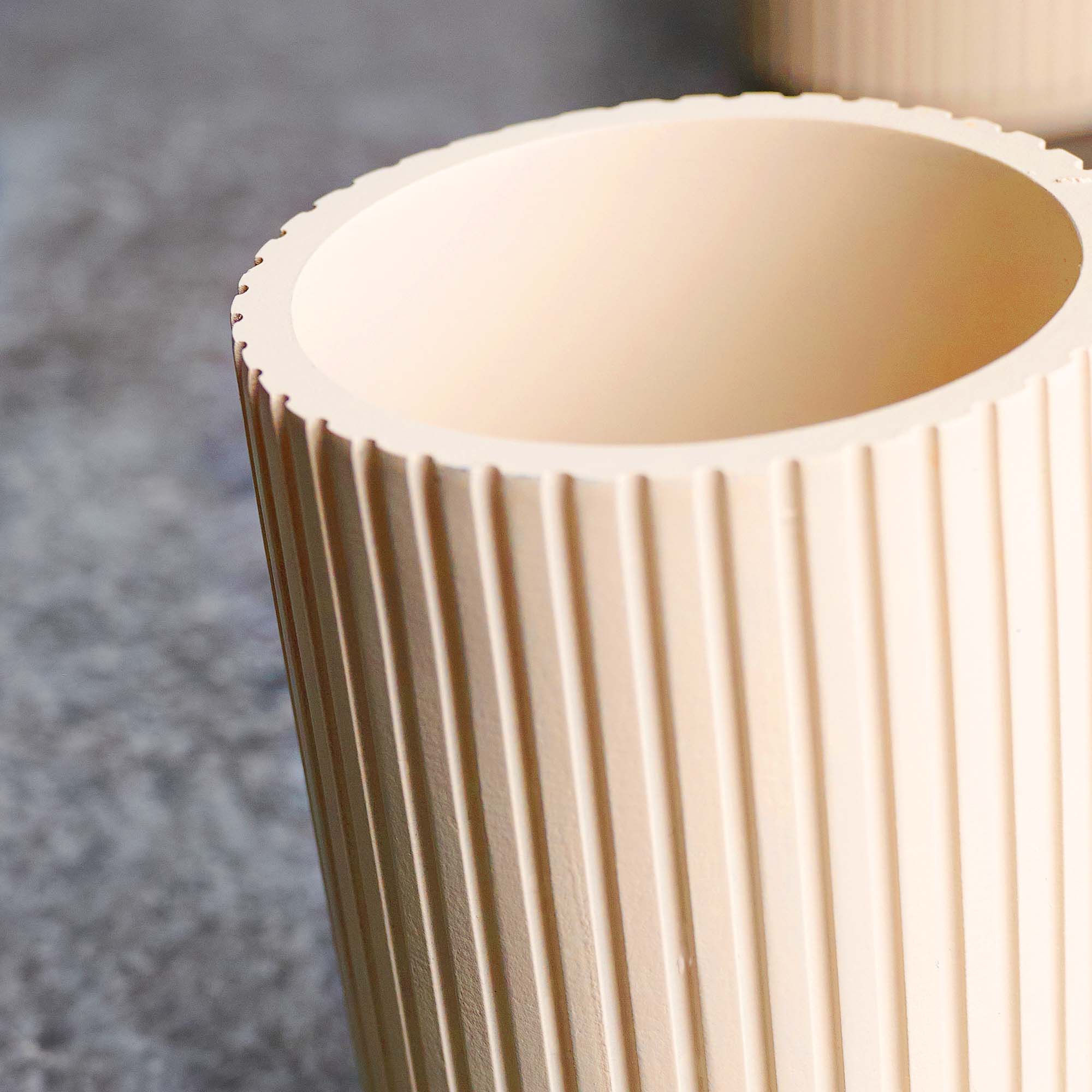 Berkeley Beige Toothbrush Holder - Berkeley Tumbler Almond - Image 3