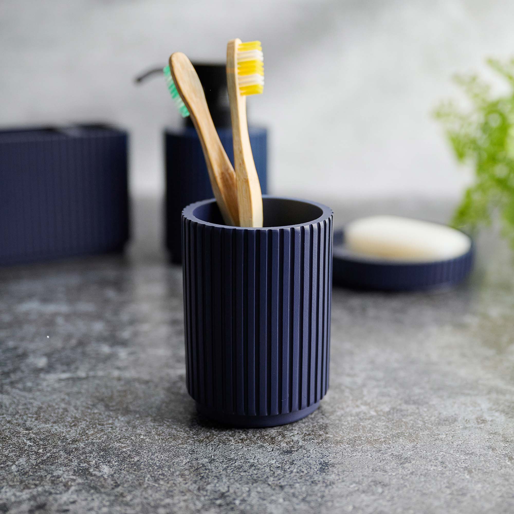 Berkeley Blue Toothbrush Holder - Berkeley Tumbler Blue