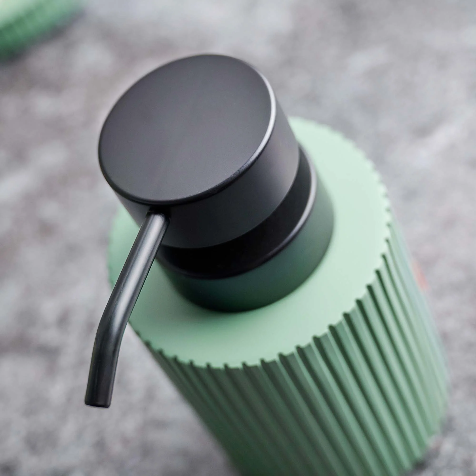 Berkeley Green Soap Dispenser - SALE Berkeley Soap Dispenser Green - Image 3
