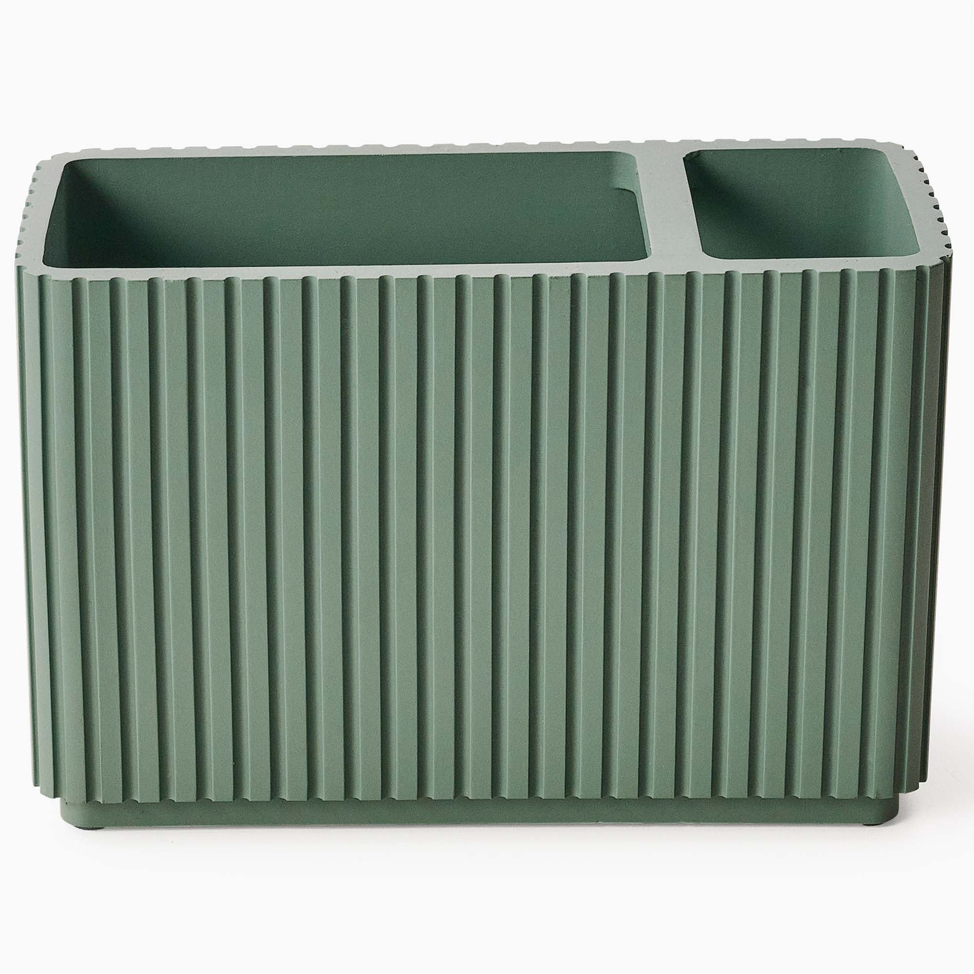 Berkeley Green Toothbrush Tidy - SALE Berkeley Toothbrush Tidy Green - Image 2