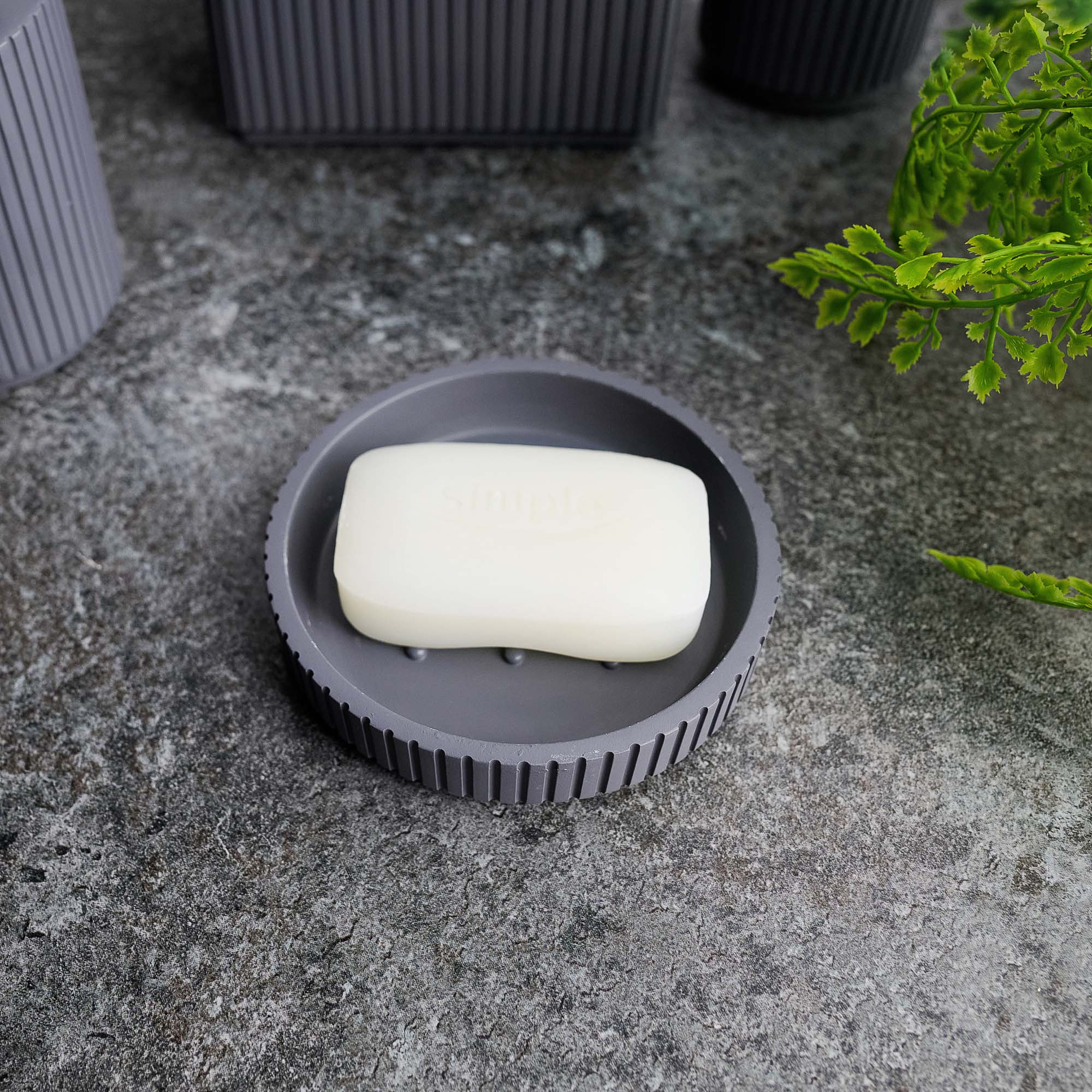 Berkeley Grey Soap Dish - Berkeley Soap Dish Grey