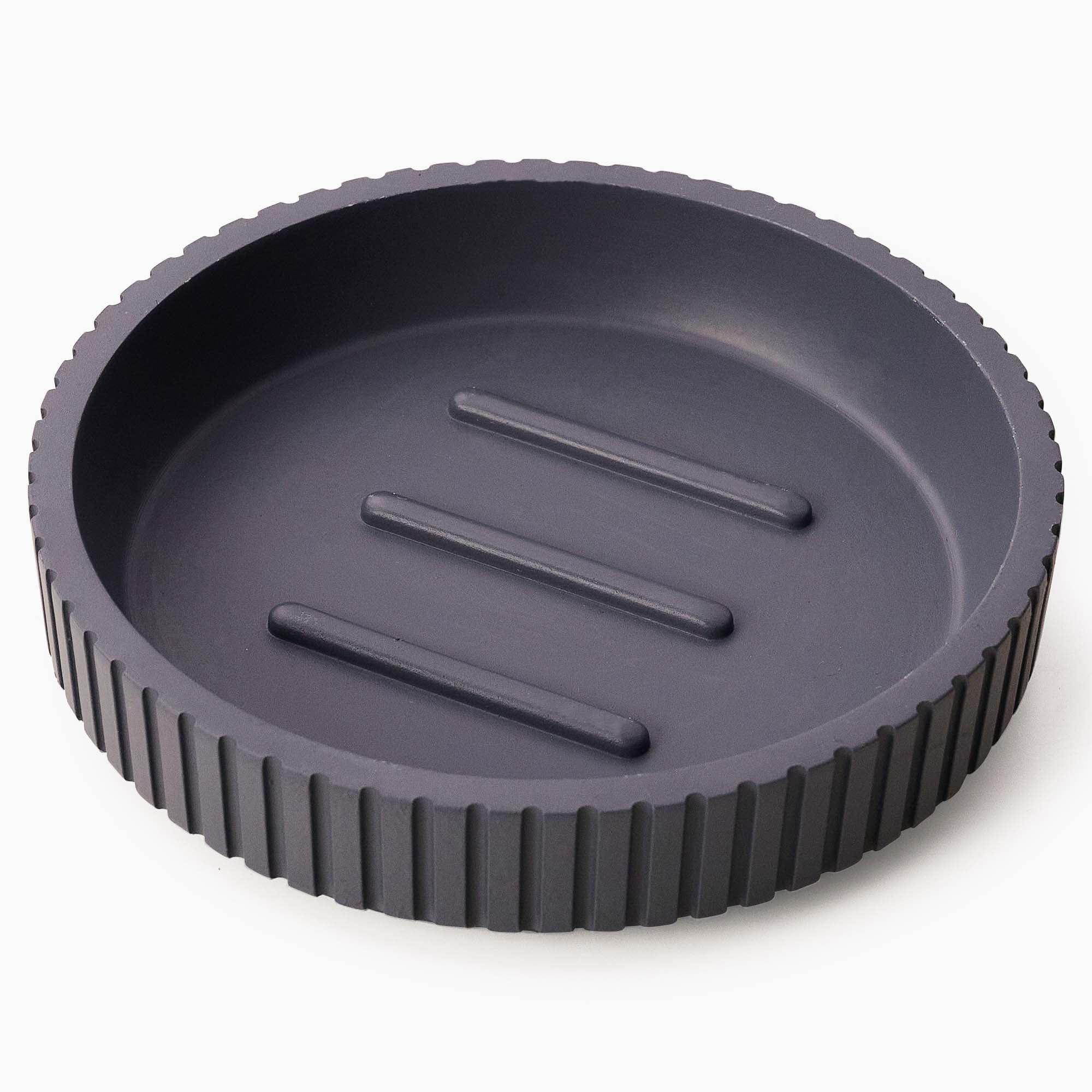 Berkeley Grey Soap Dish - Berkeley Soap Dish Grey - Image 2
