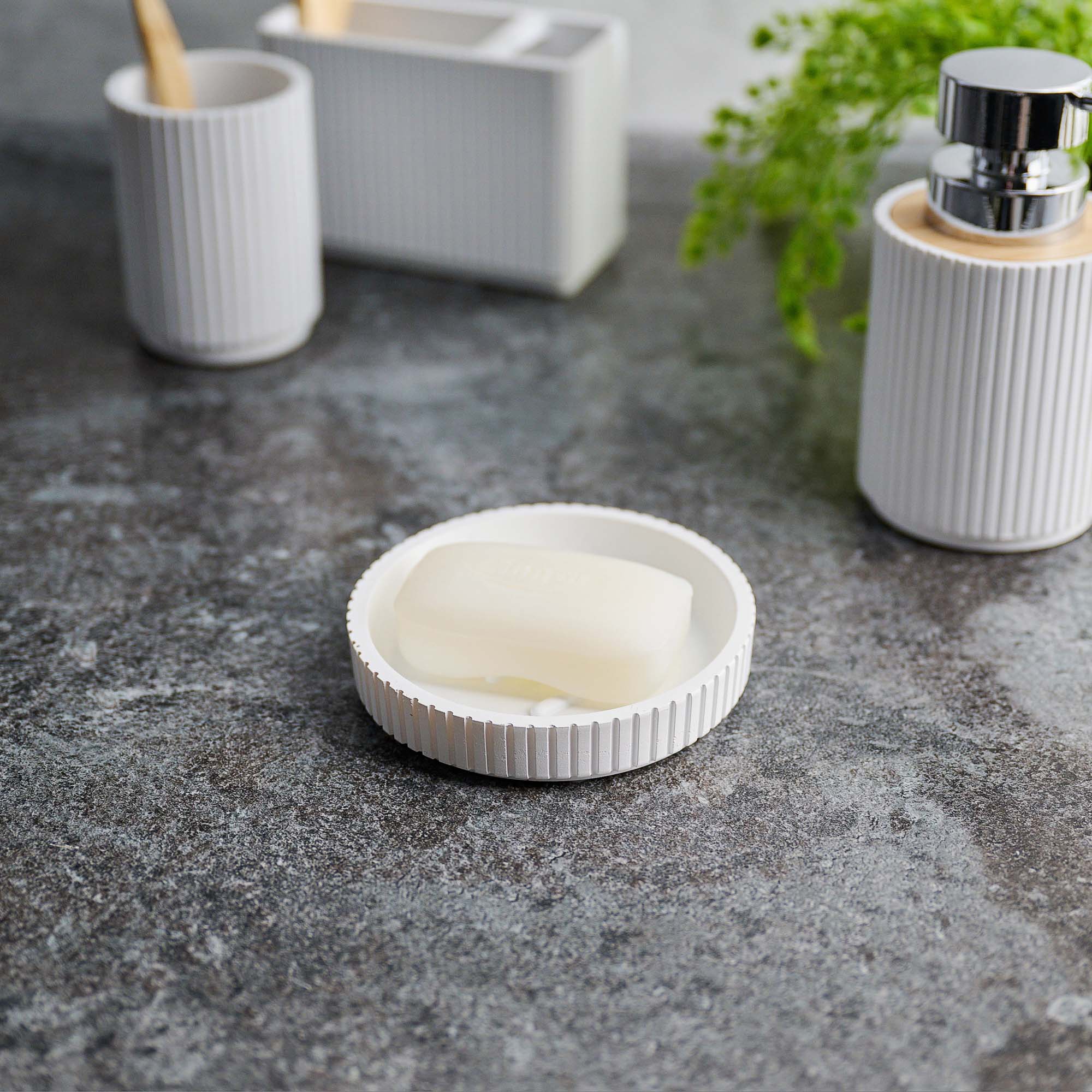 Berkeley White Soap Dish - Berkeley Soap Dish White