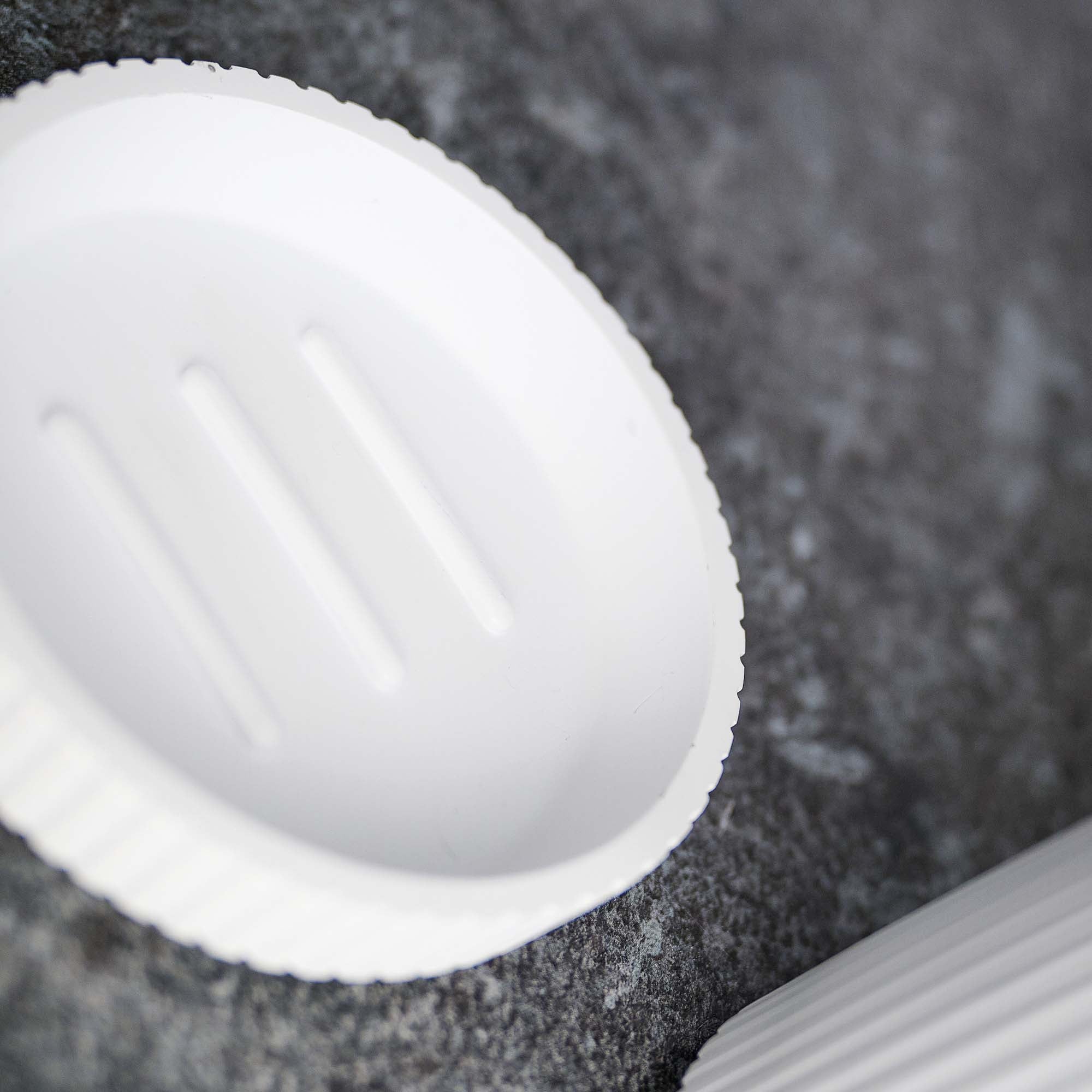 Berkeley White Soap Dish - Berkeley Soap Dish White - Image 3