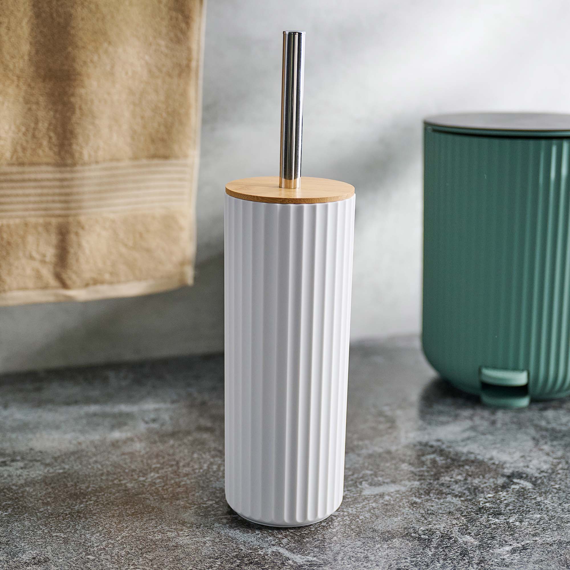 Berkeley White Toilet Brush - Berkeley Toilet Brush White