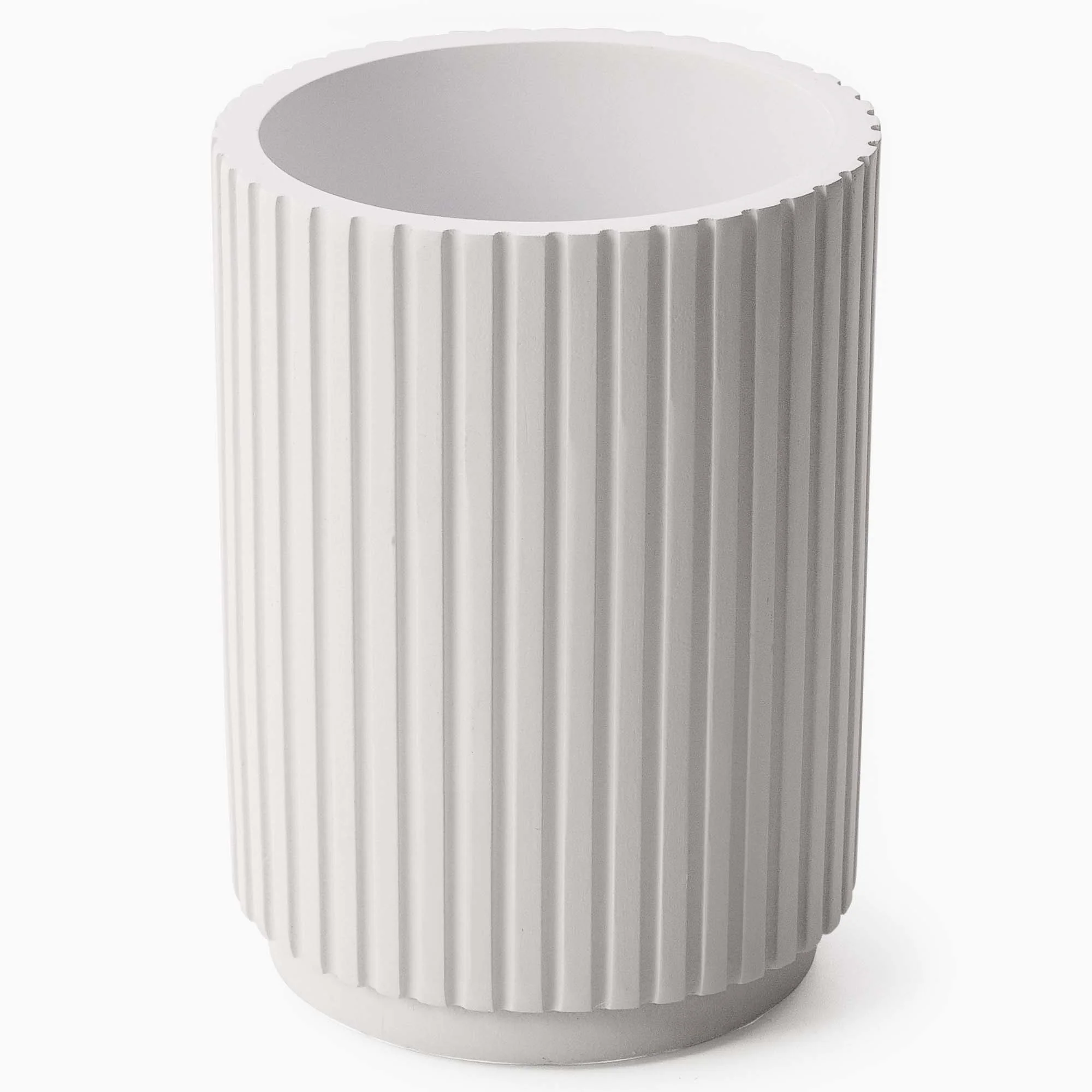 Berkeley White Toothbrush Holder - Berkeley Tumbler White - Image 2