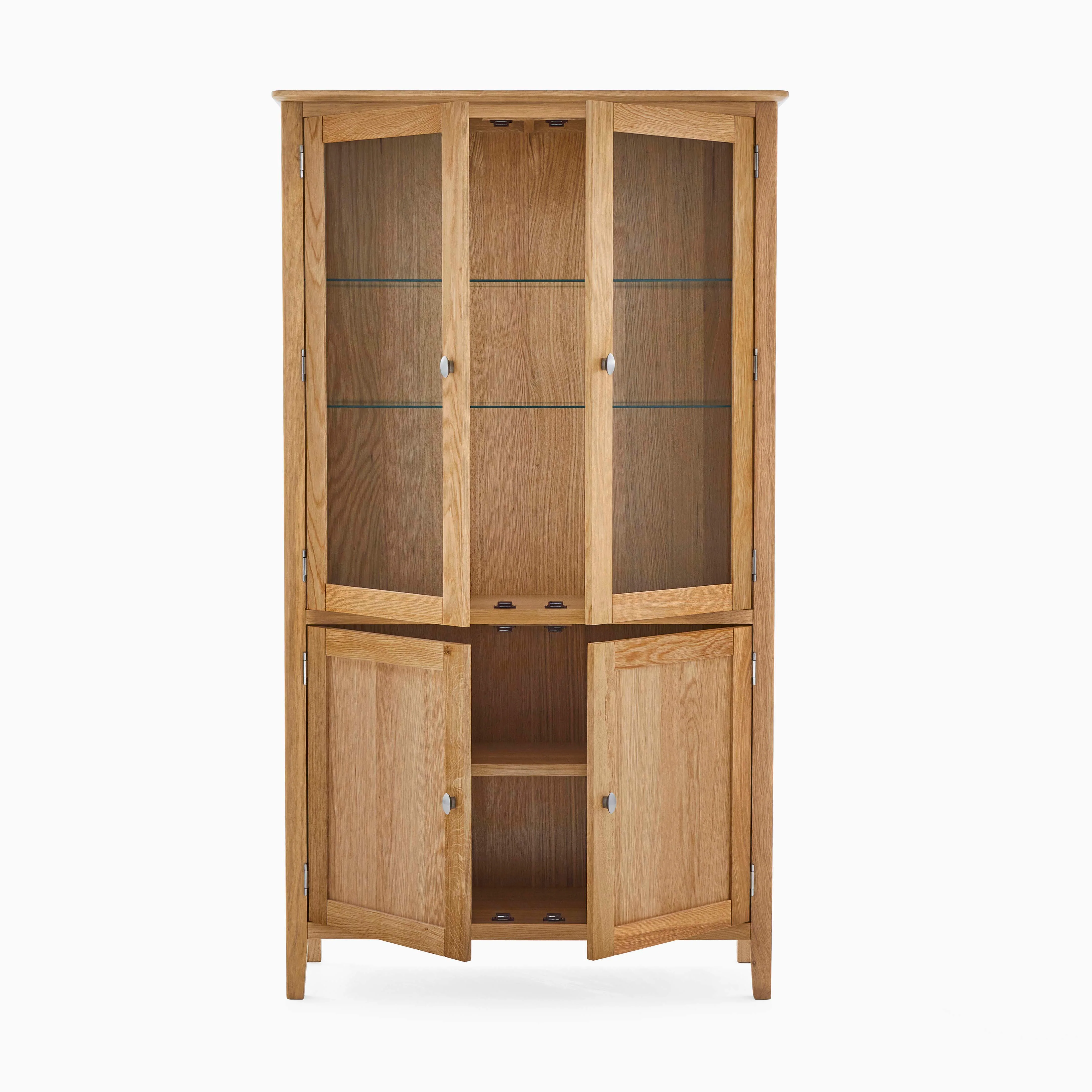 Bexley Display Cabinet - Display Cabinet Oak - Image 3