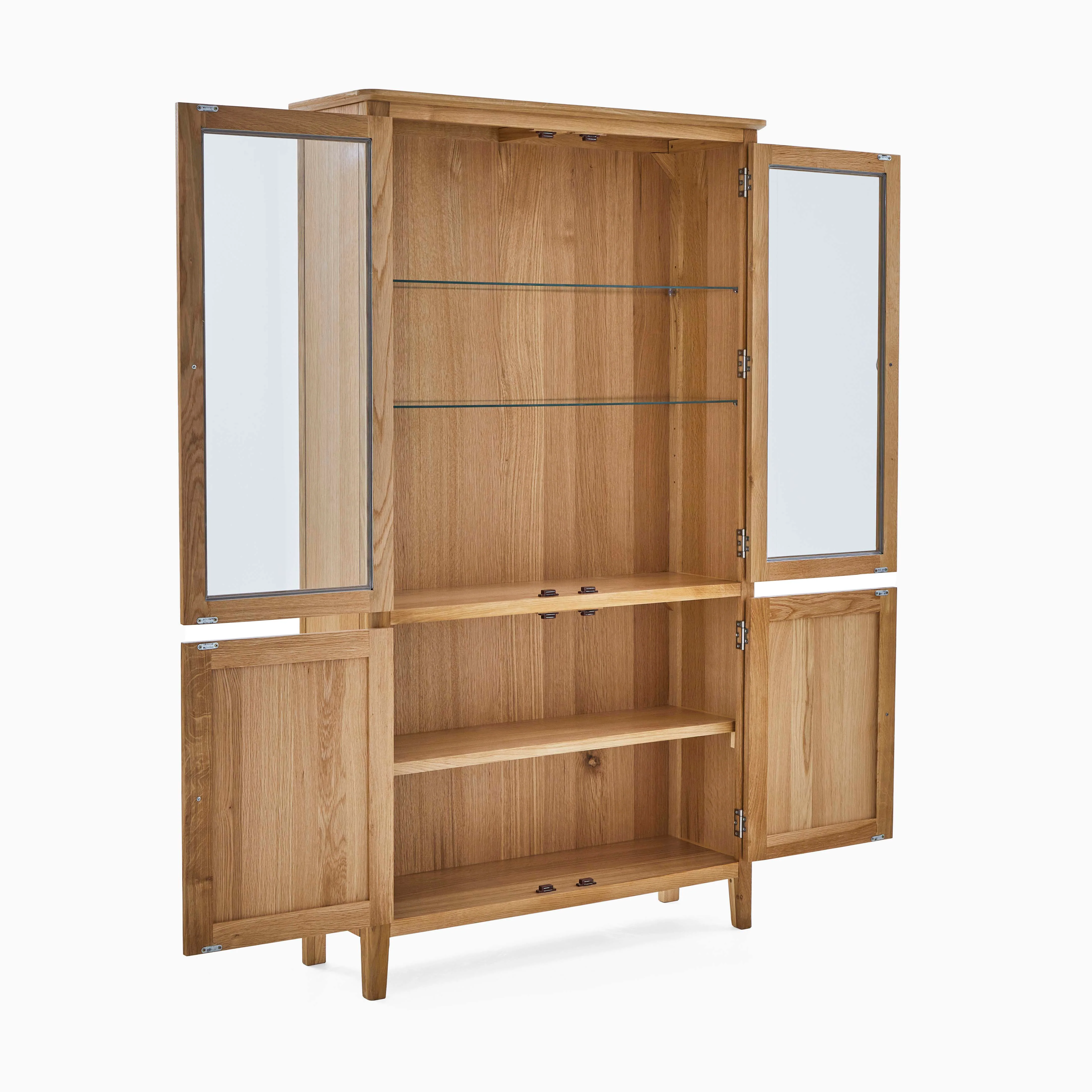 Bexley Display Cabinet - Display Cabinet Oak - Image 4