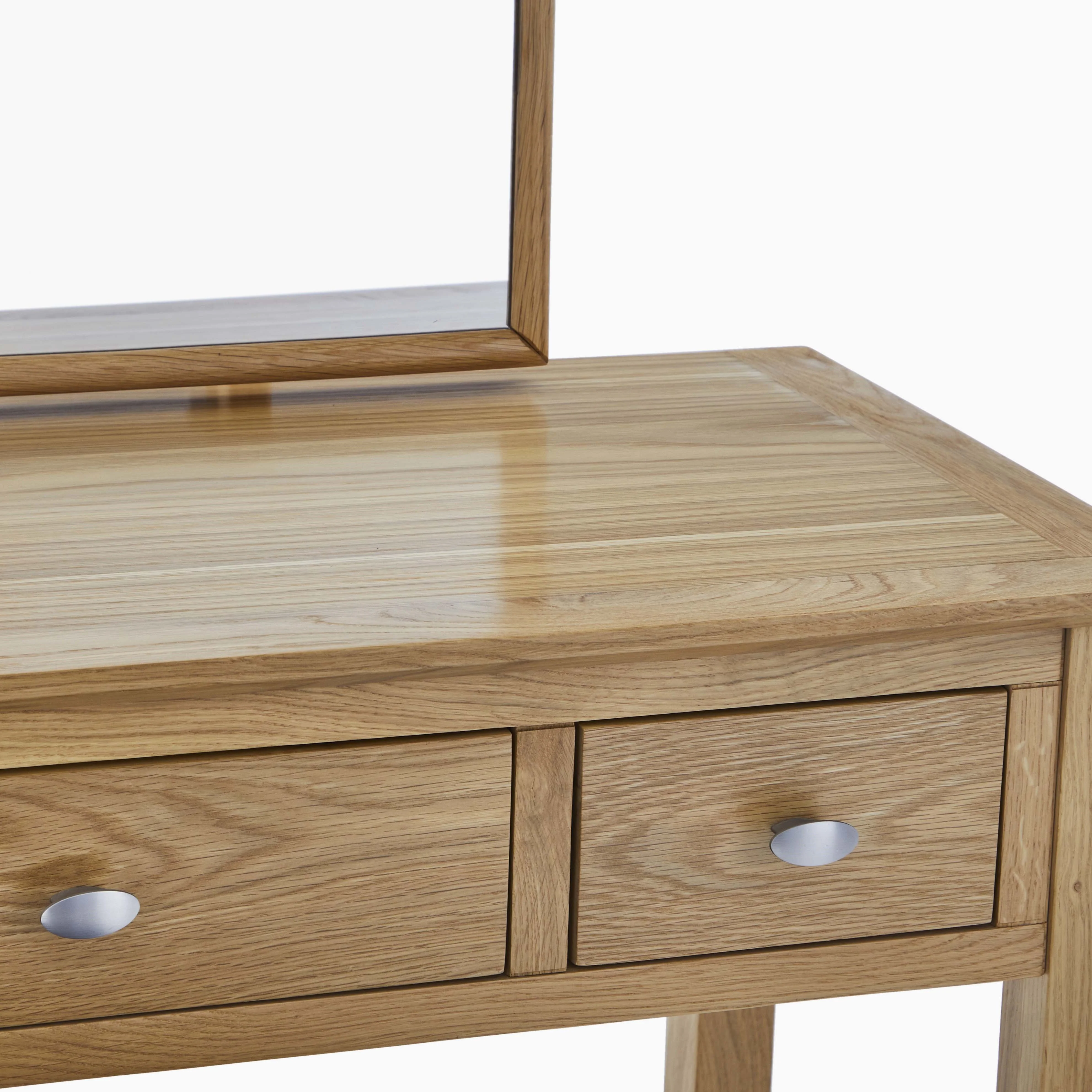 Bexley Dressing Table - Dressing Table Set Oak - Image 5