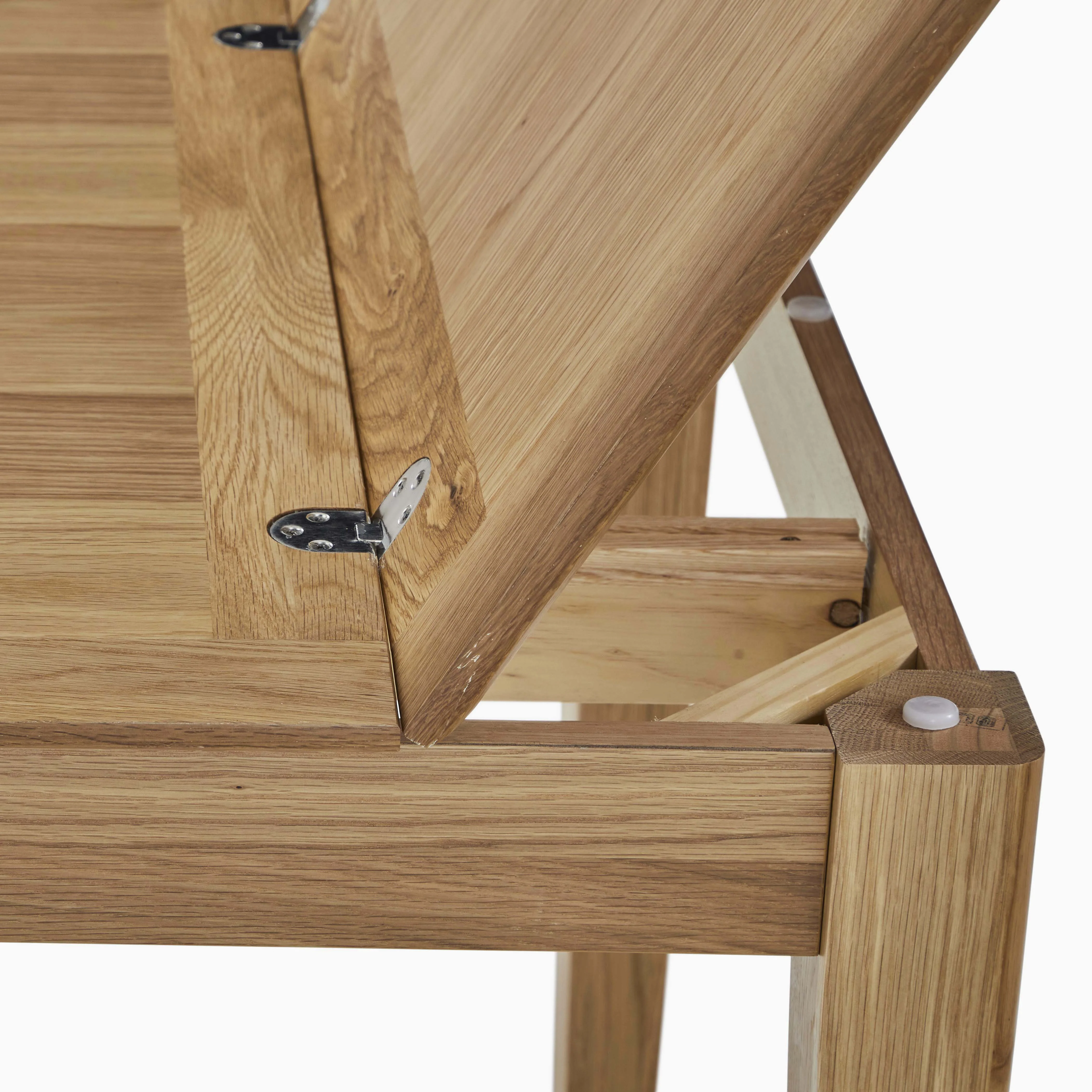 Bexley Flip Top Extending Dining Table - Flip Top Extending Table Oak - Image 3