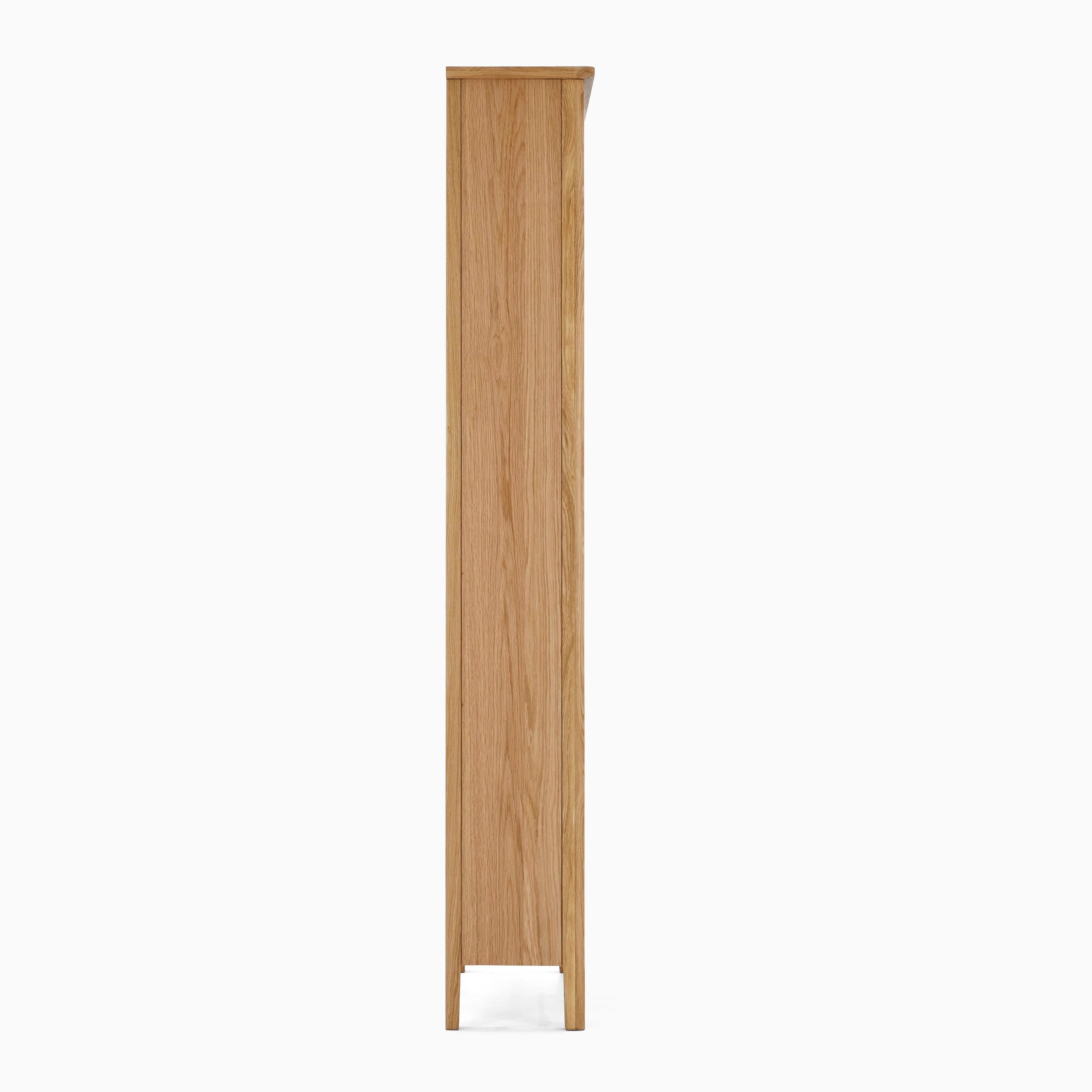Bexley Large Bookcase - Large Bookcase Oak - Image 3