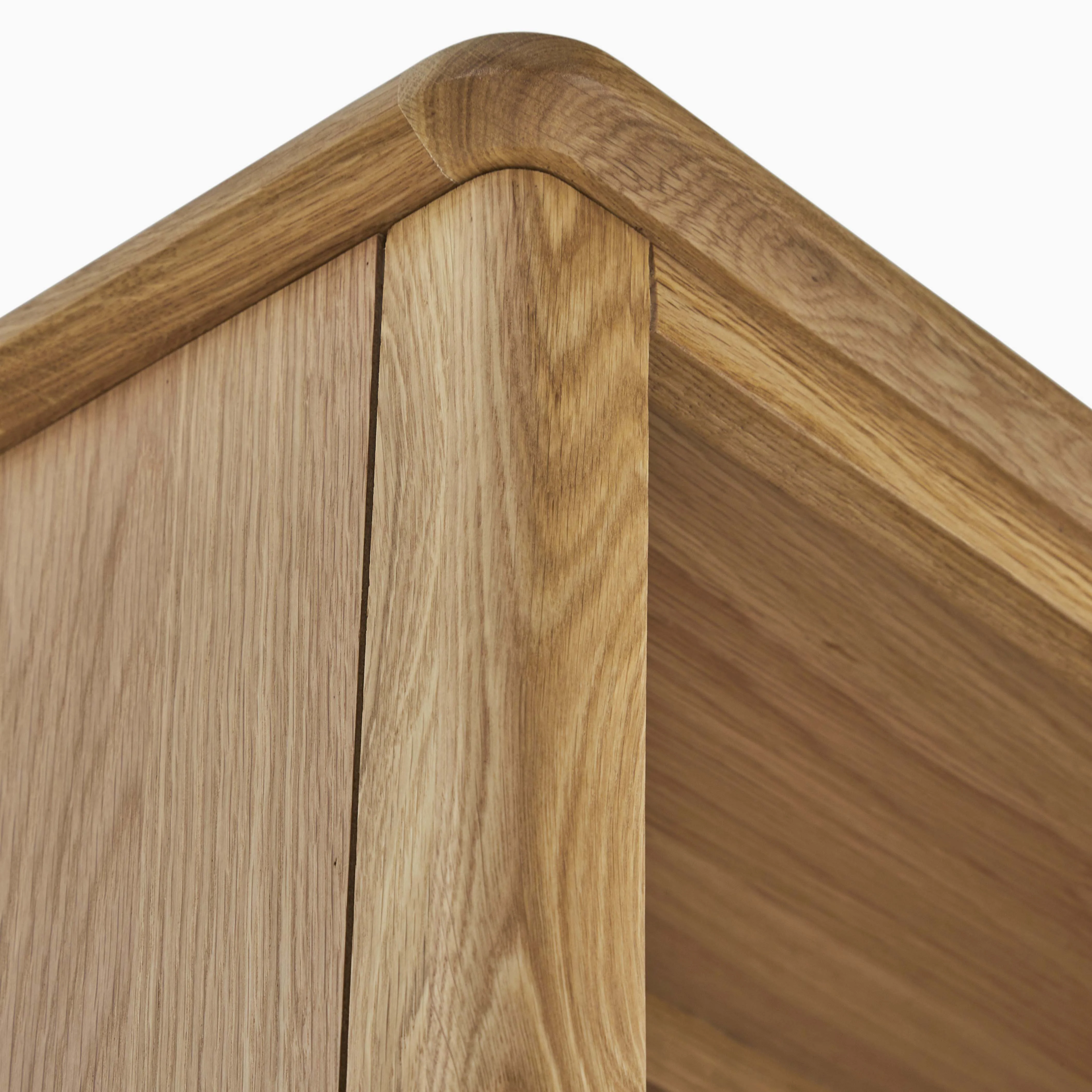 Bexley Large Bookcase - Large Bookcase Oak - Image 4