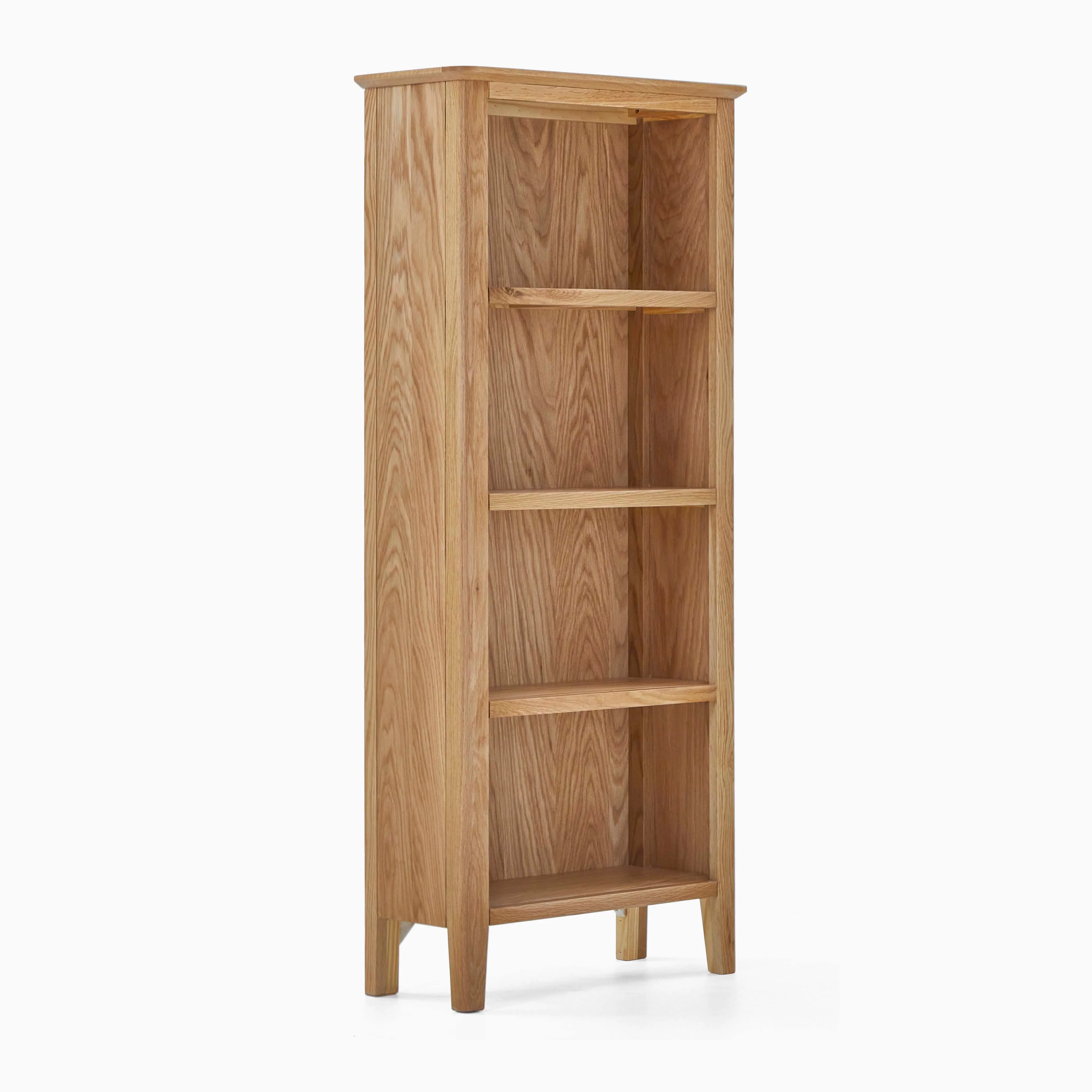 Bexley Slim Bookcase - Slim Bookcase Oak - Image 2