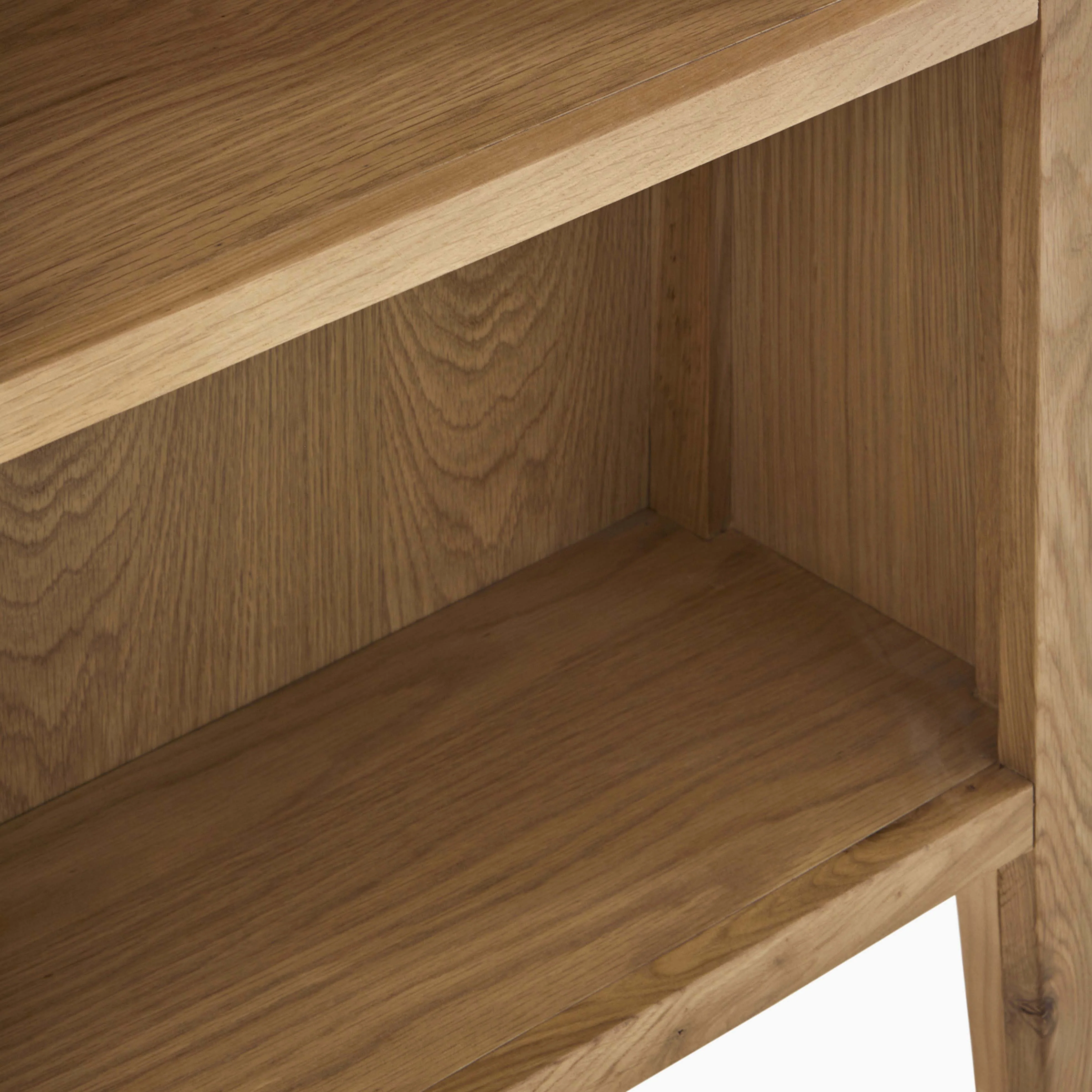 Bexley Small Bookcase - Small Bookcase Oak - Image 5