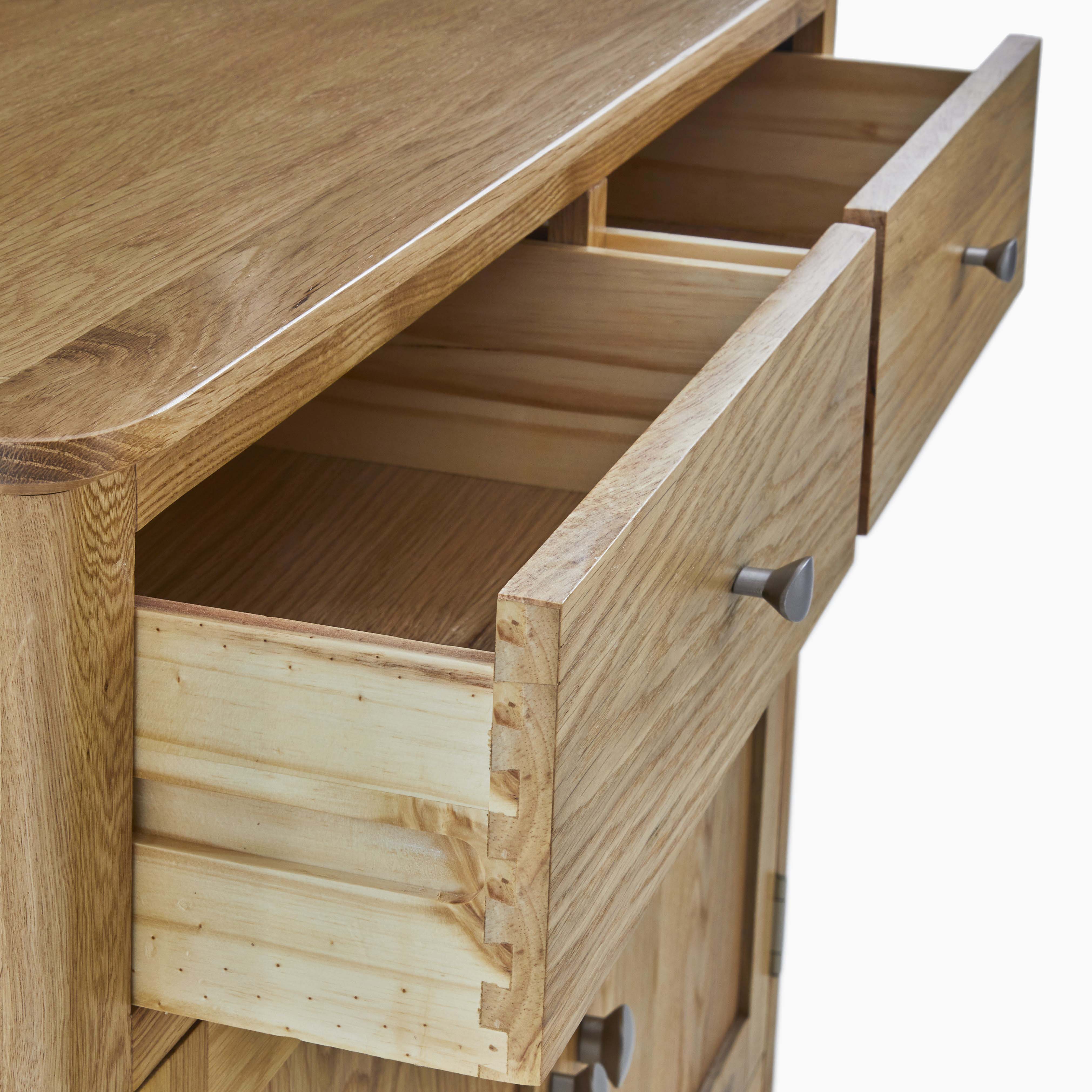 Bexley Small Sideboard - Small Sideboard Oak - Image 5