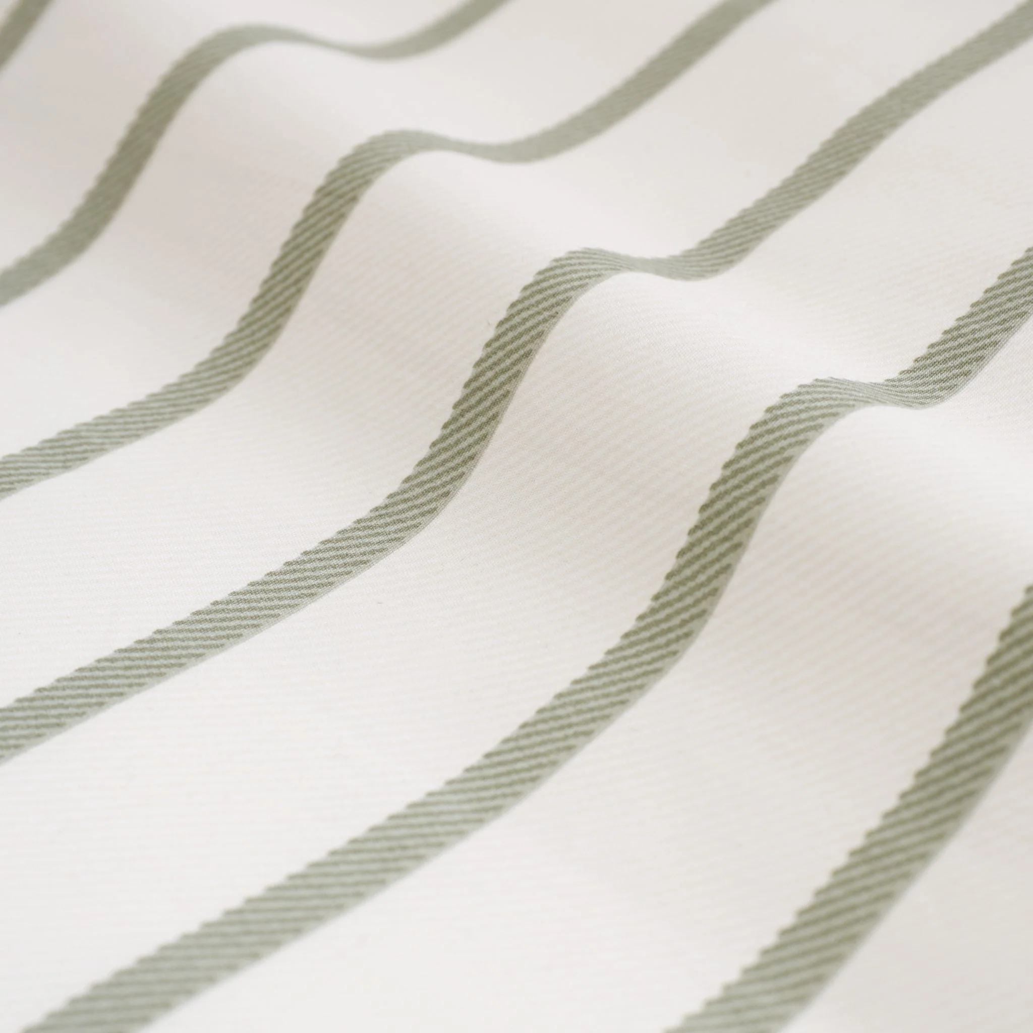 Bianca Hampton Stripe Green Duvet Set - Hampton Stripe Double Duvet Set Green - Image 3