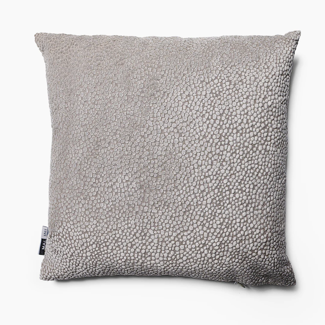 Bingham Velvet Brown Square Cushion - DISC Bingham Velvet Sq Cushion Taupe 43CM - Image 2