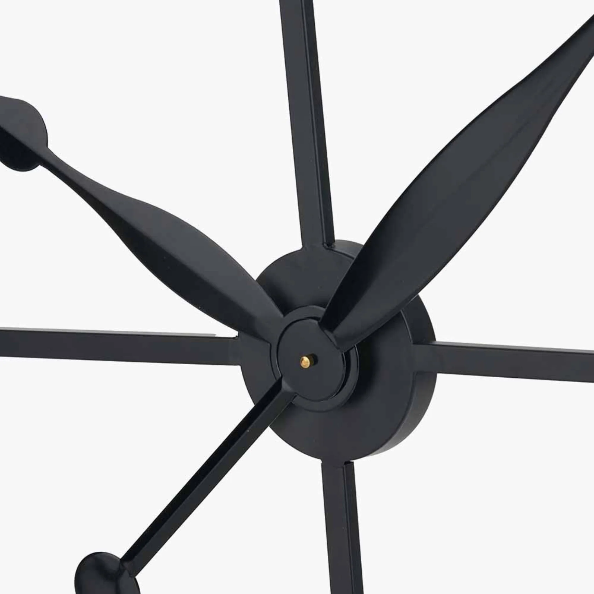 Black Metal Clock Large 120cm - Black Metal Clock Large 120CM - Image 4