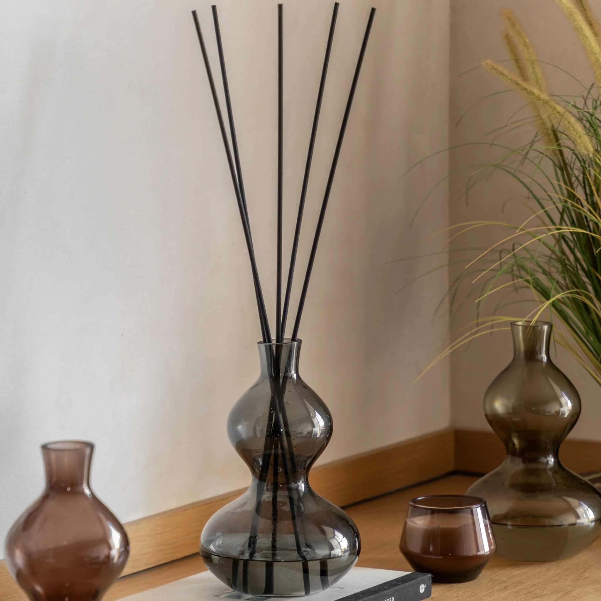 Black Tea And Bergamot Glass Diffuser - Black Tea & Bergamot Glass Diffuser 500ML